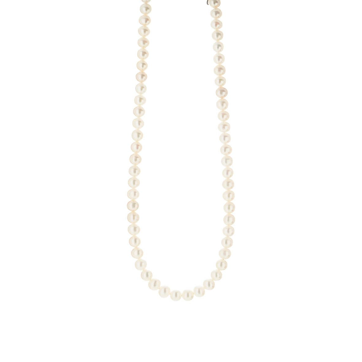 Sølv forgyldt halskæde 42,5-47,5 cm.