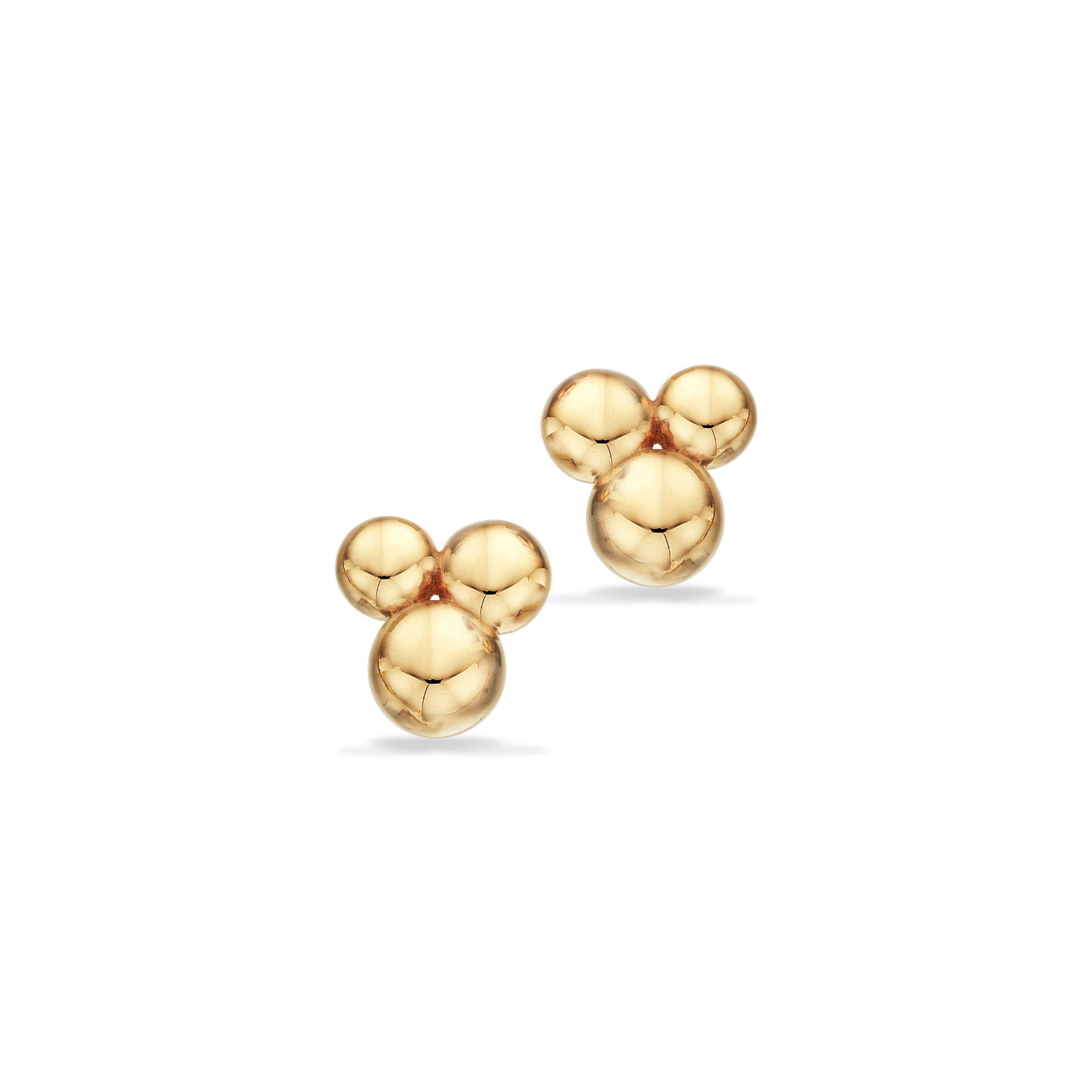 8 kt. kugle ørestikker