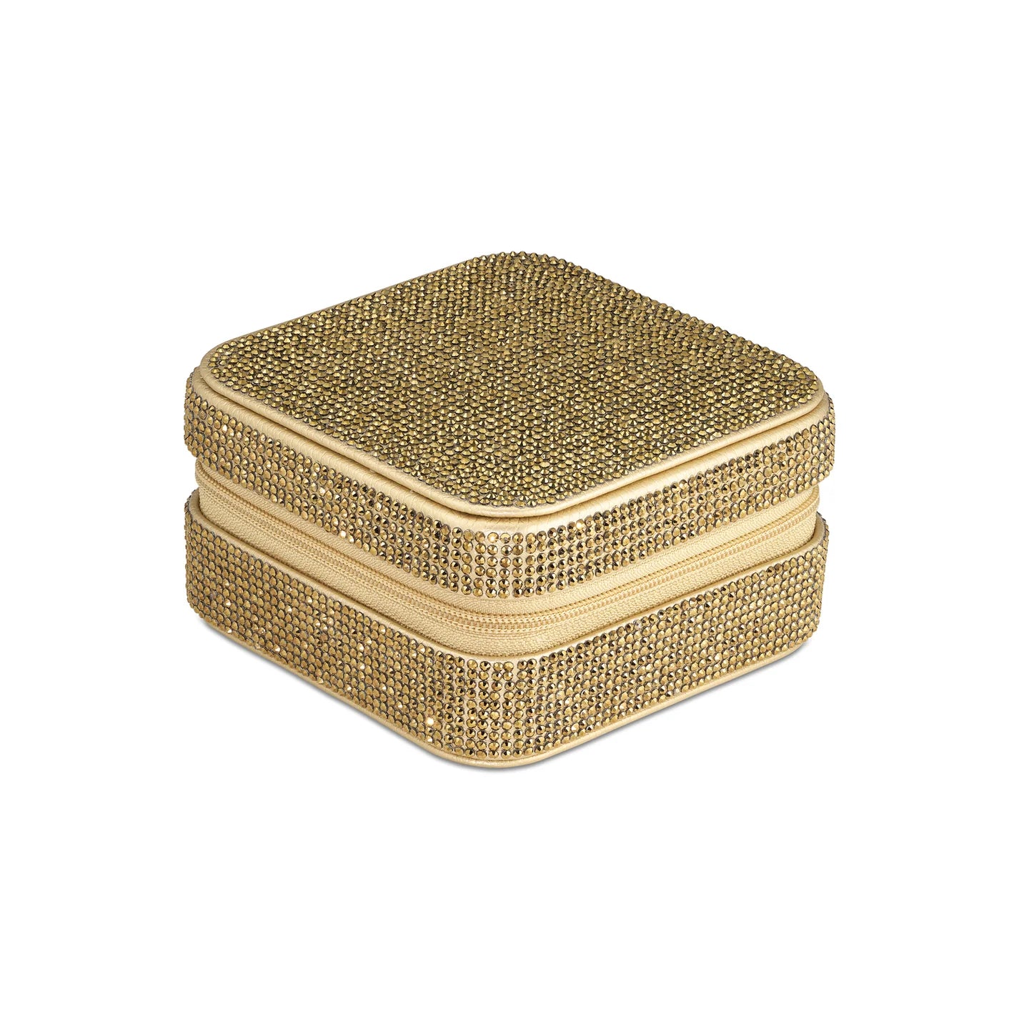 Sparkly Gold Travel smykkeskrin