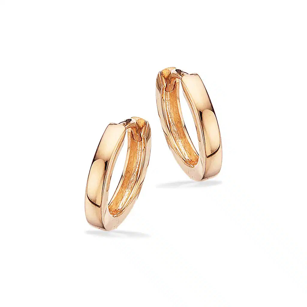 Clip-creol 2 x 11,5 mm. 8 kt.