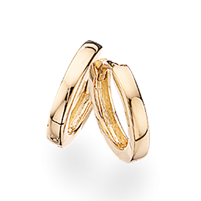 Clip-creol 2 x 11,5 mm. 8 kt.