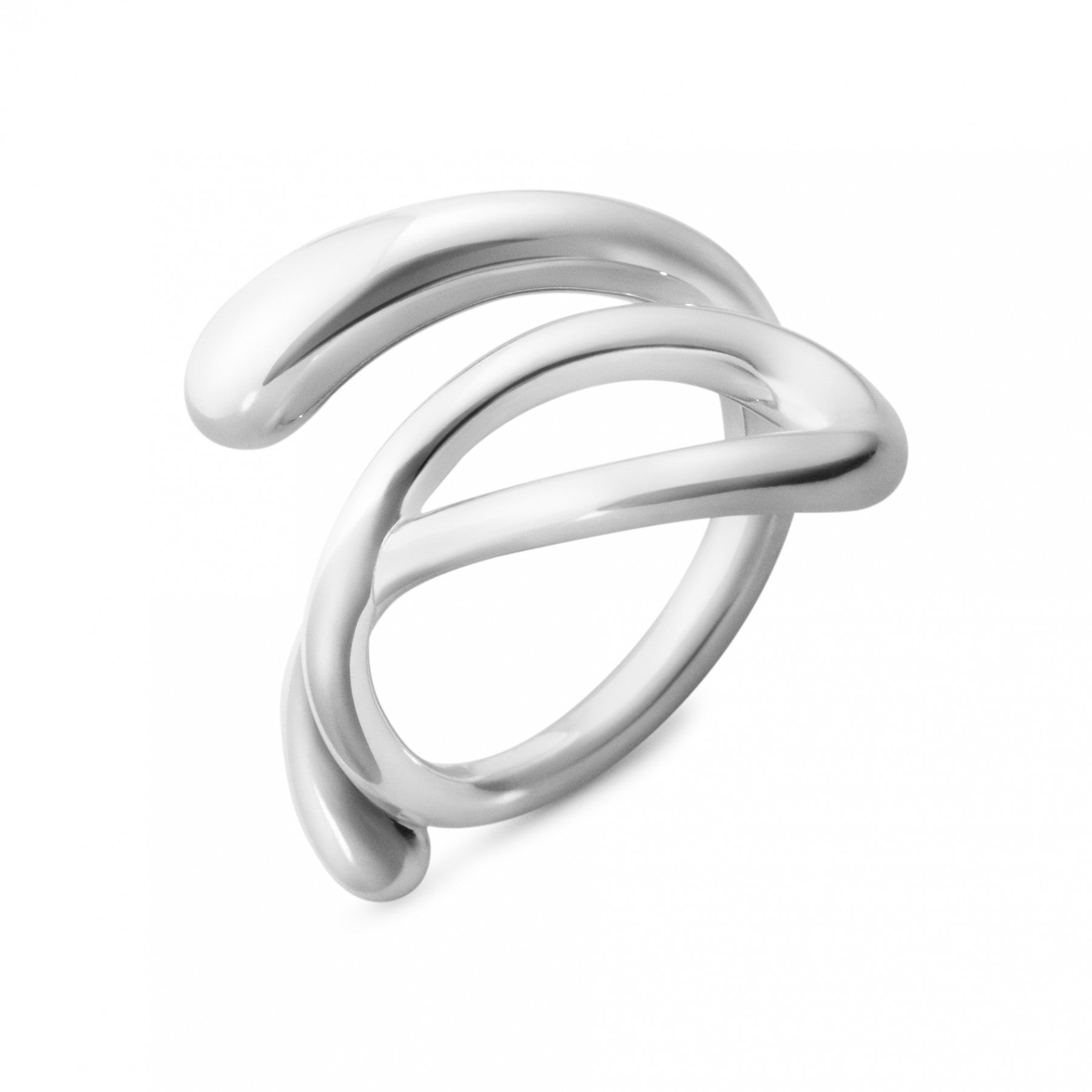 Mercy Swirl sølv ring 634E