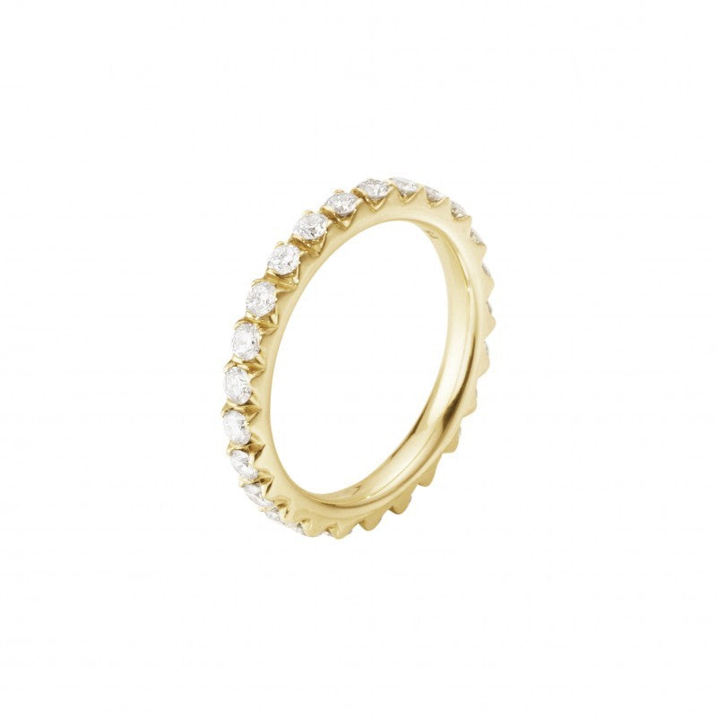 18 kt. Signature ring stor 0,87 ct.
