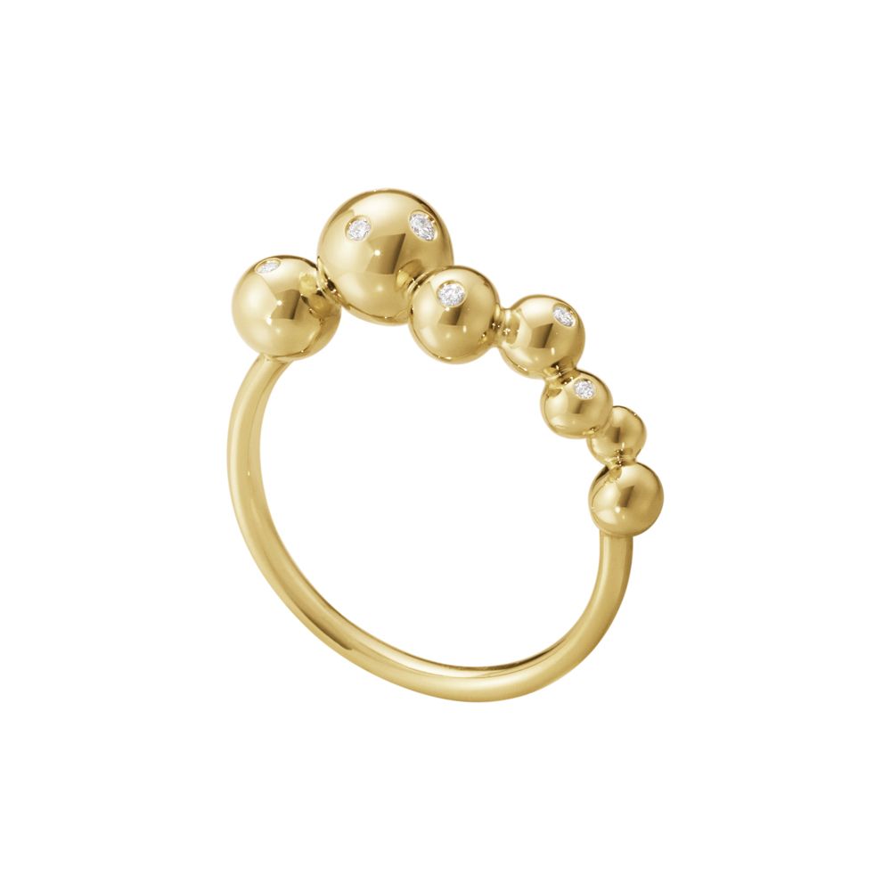 18 kt. Moonlight Grapes ring m/0,049 ct.