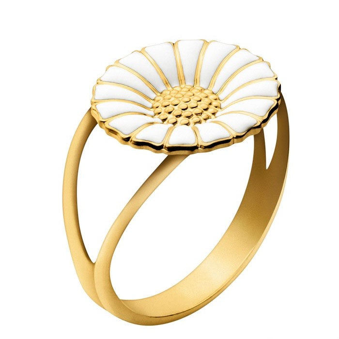 Daisy ring sølv forg. 11 mm