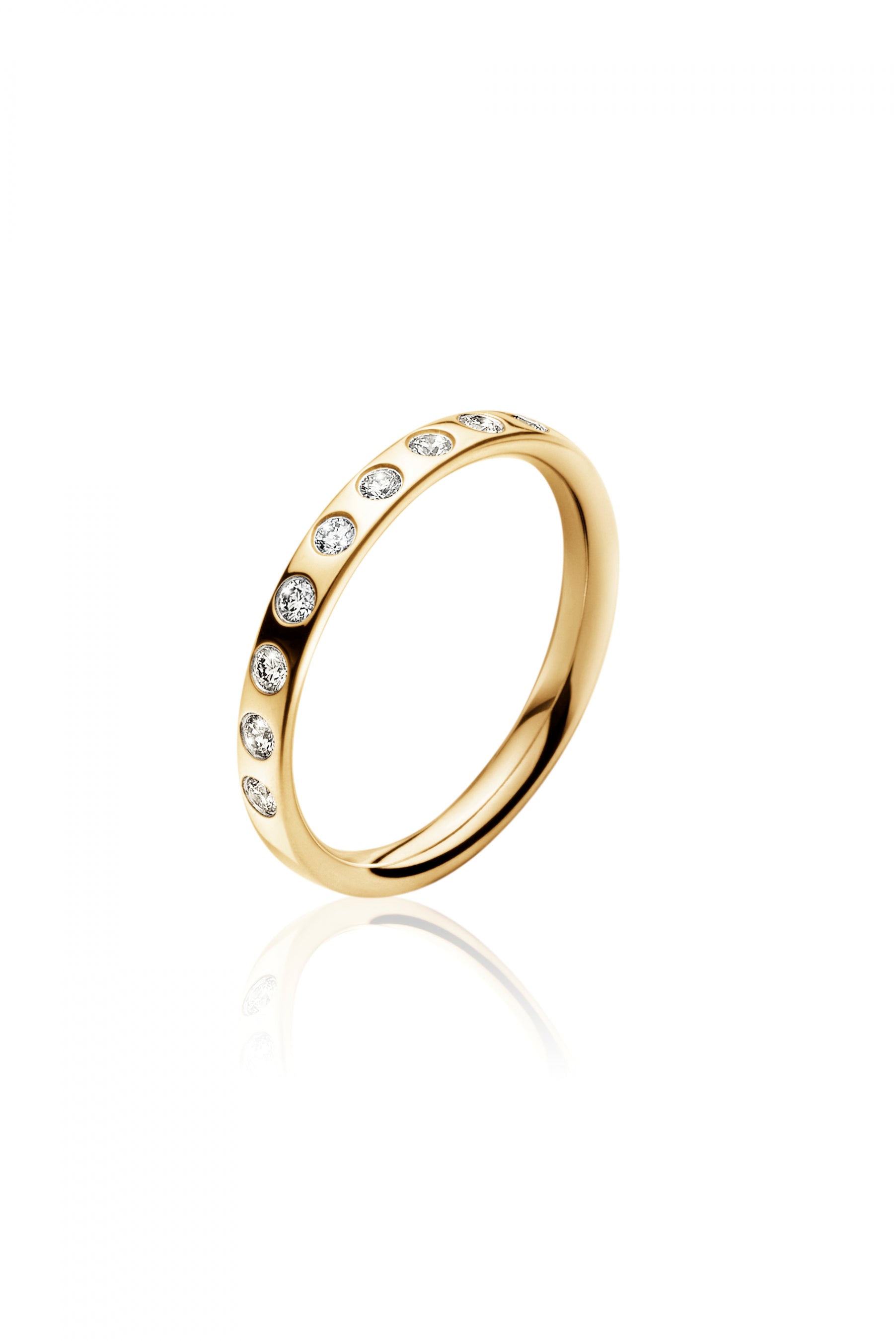 18 Kt. Ring Magic Lysguld