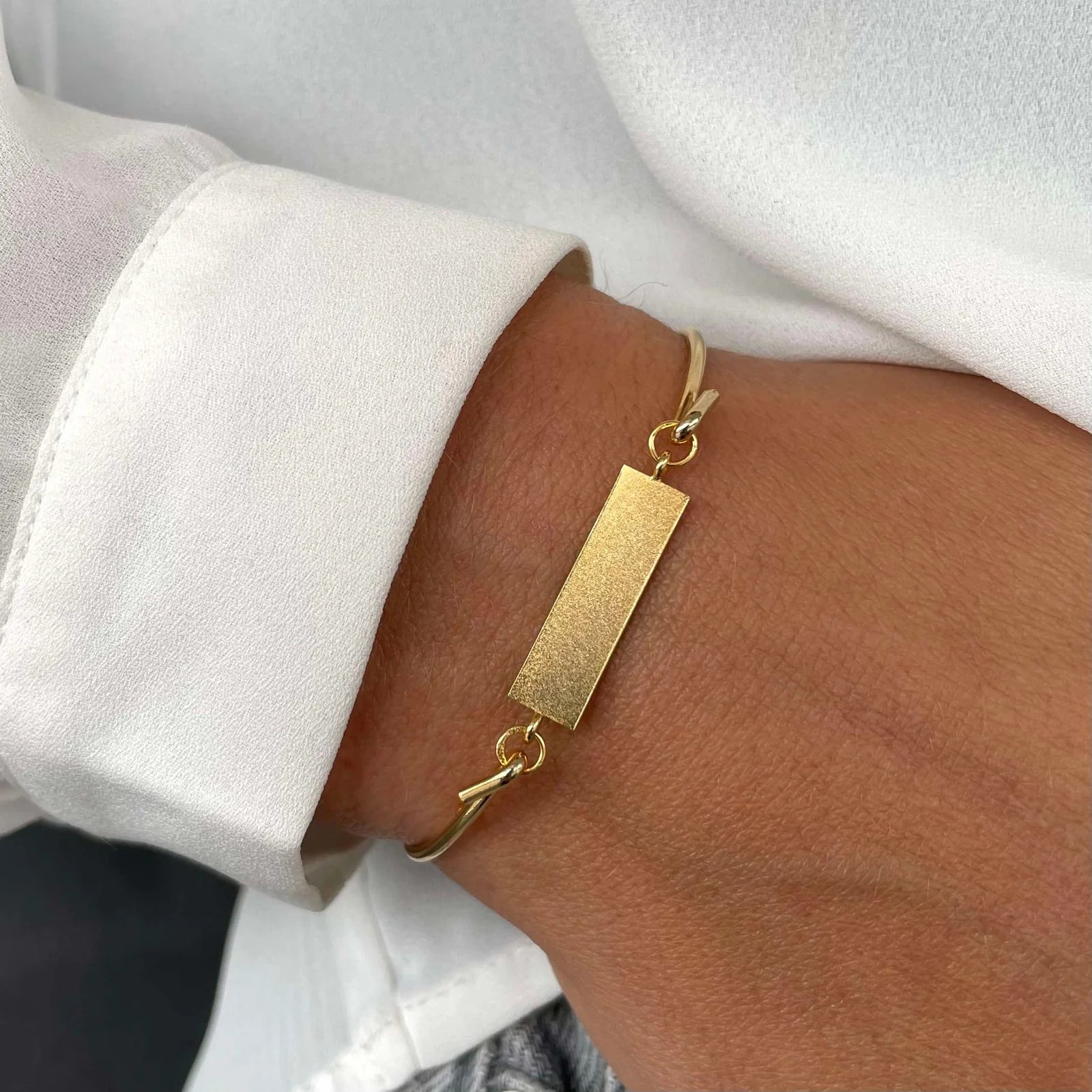 Signet top til Multi, sølv forgyldt