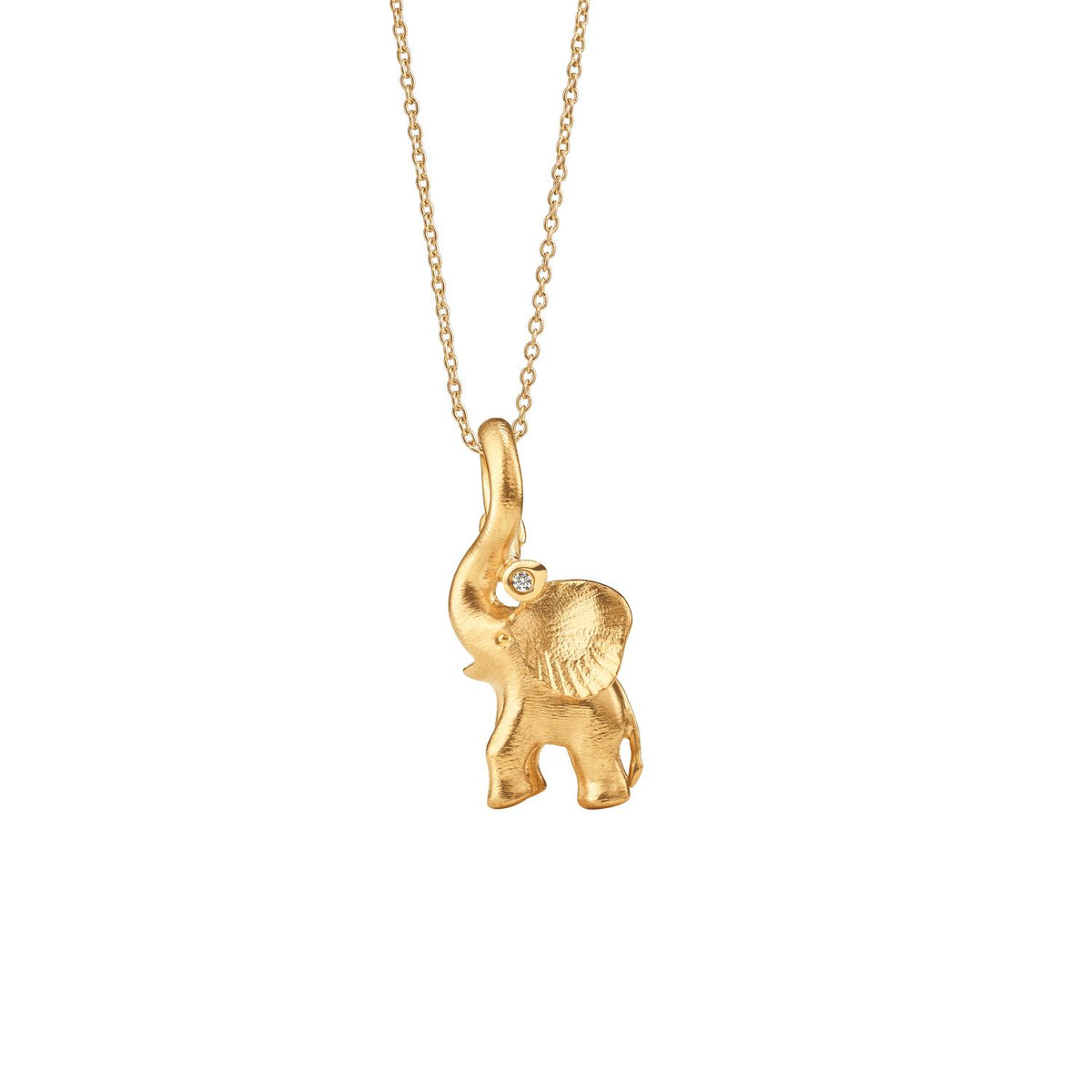 Charm Elefant Sweet Drops i 18 karat rødguld