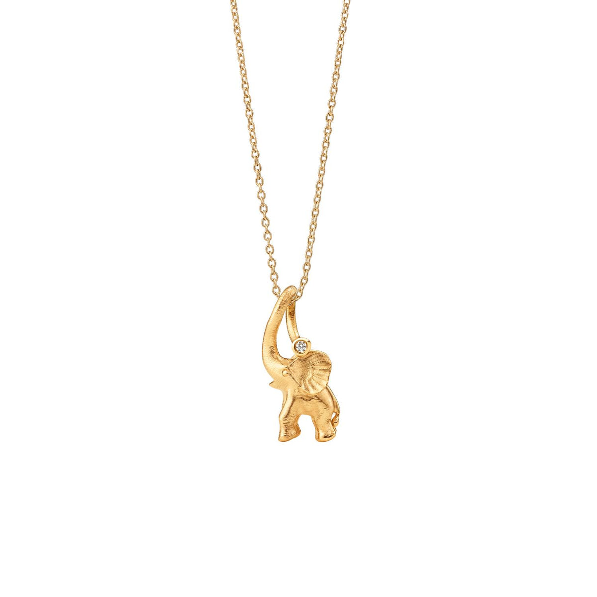 Vedhæng Elefant My Little World i 18 karat rødguld
