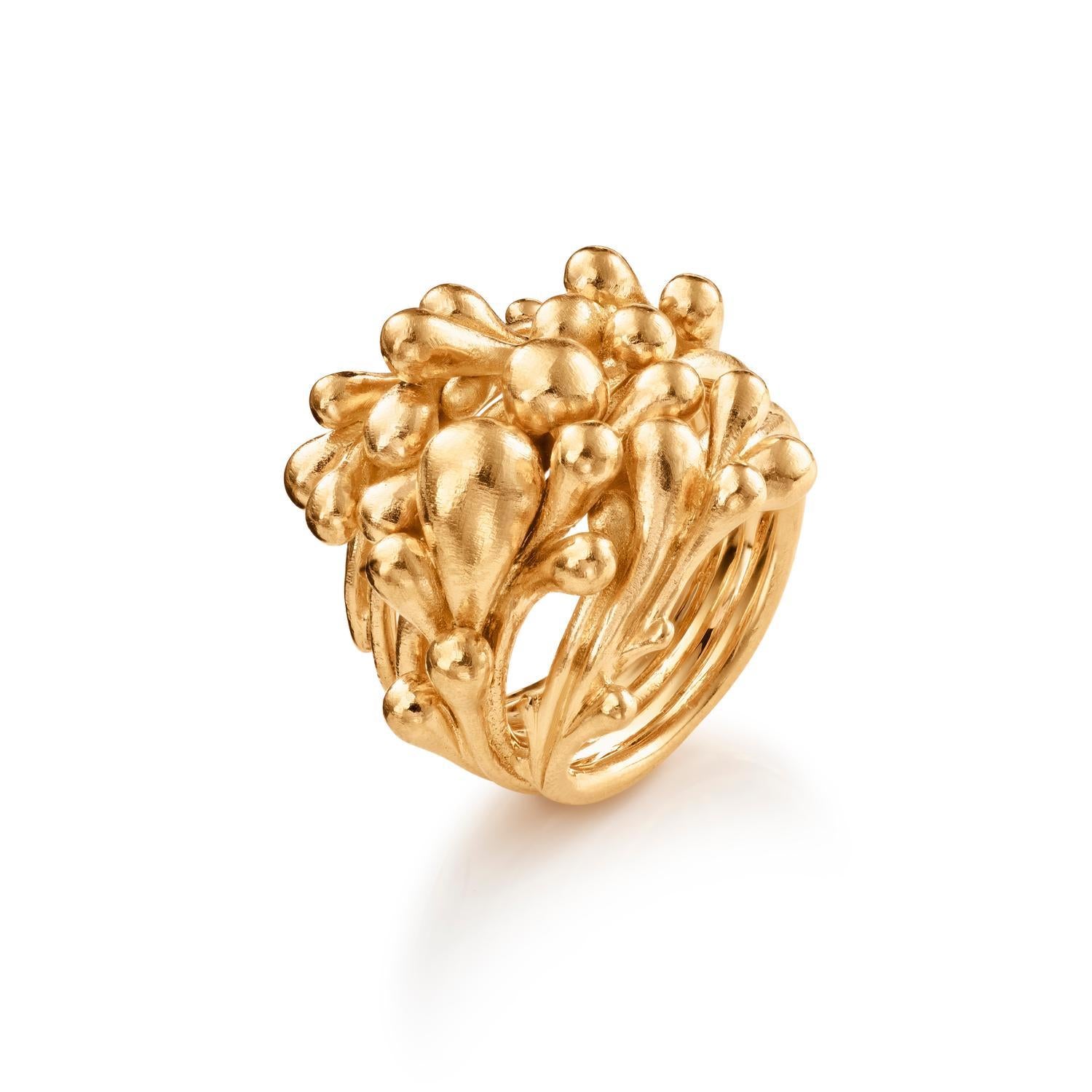 BoHo Cluster ring 18 kt