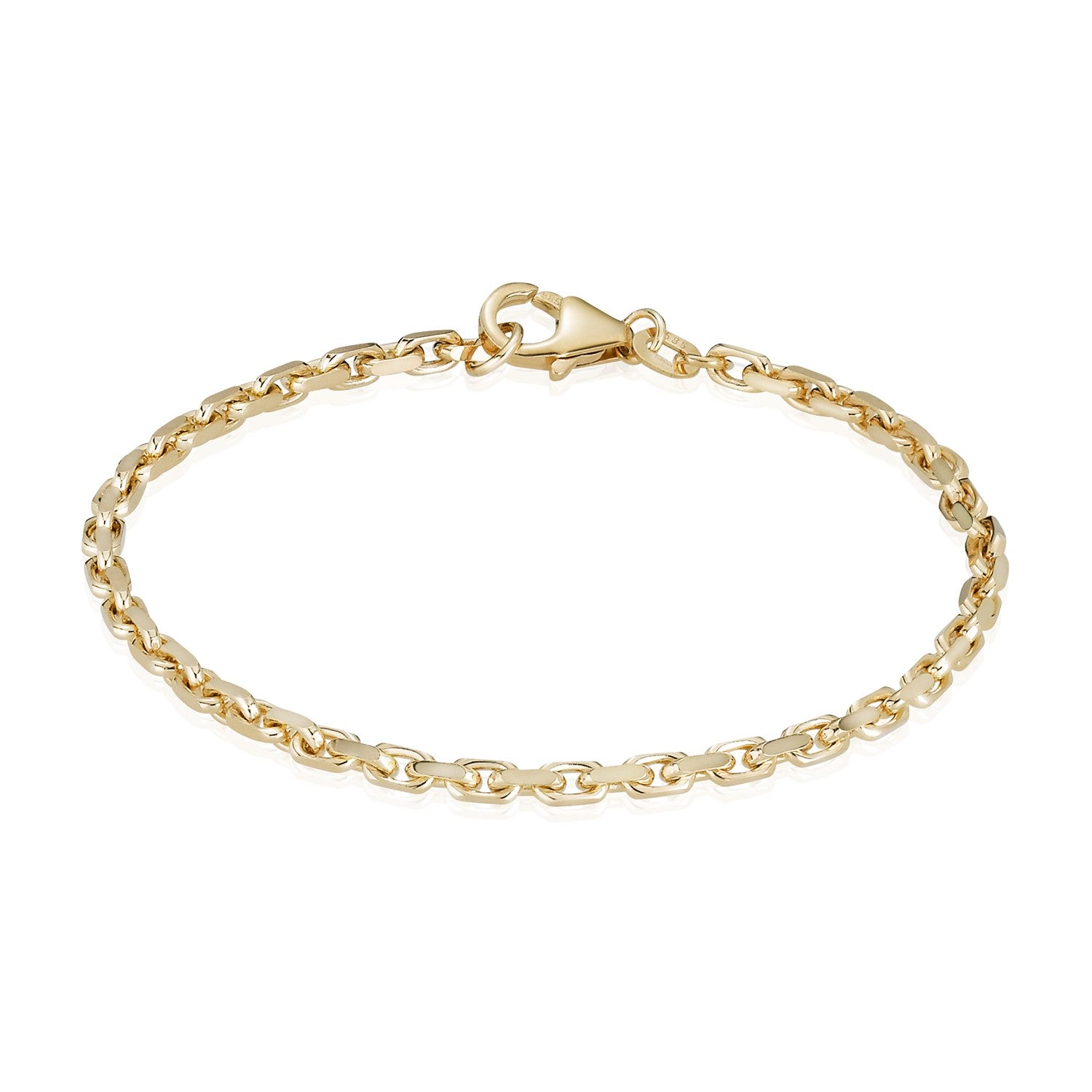 14 kt. Armlænke anker 21 cm.