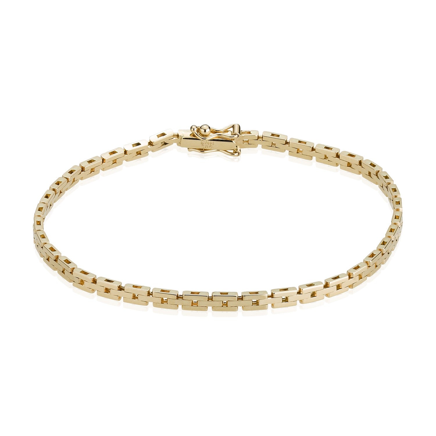 14 kt. murst. armb. 3 rk. 18 c