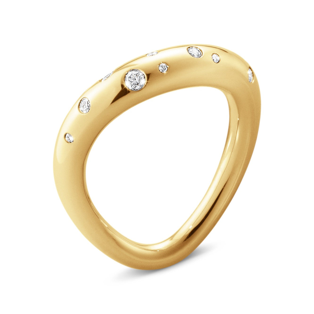 OFFSPRING RING 1433 LG, DIAMOND TOTAL 0.14 CT