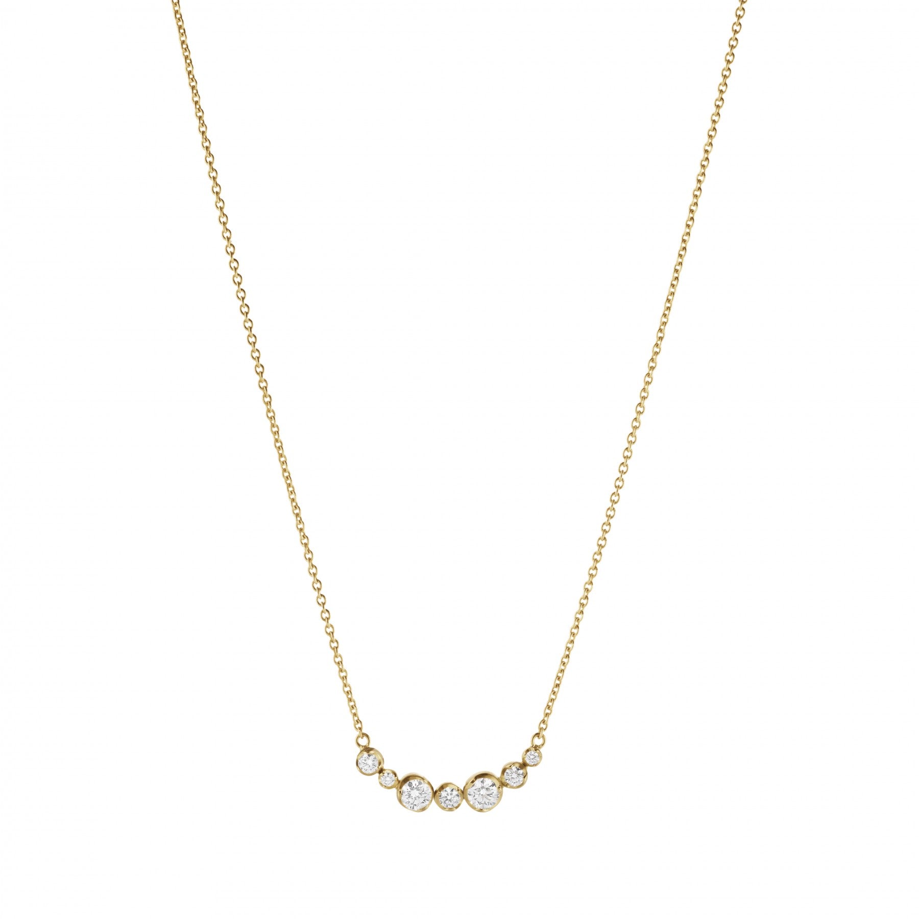 18 kt. Signature vedhæng 0,22 ct.