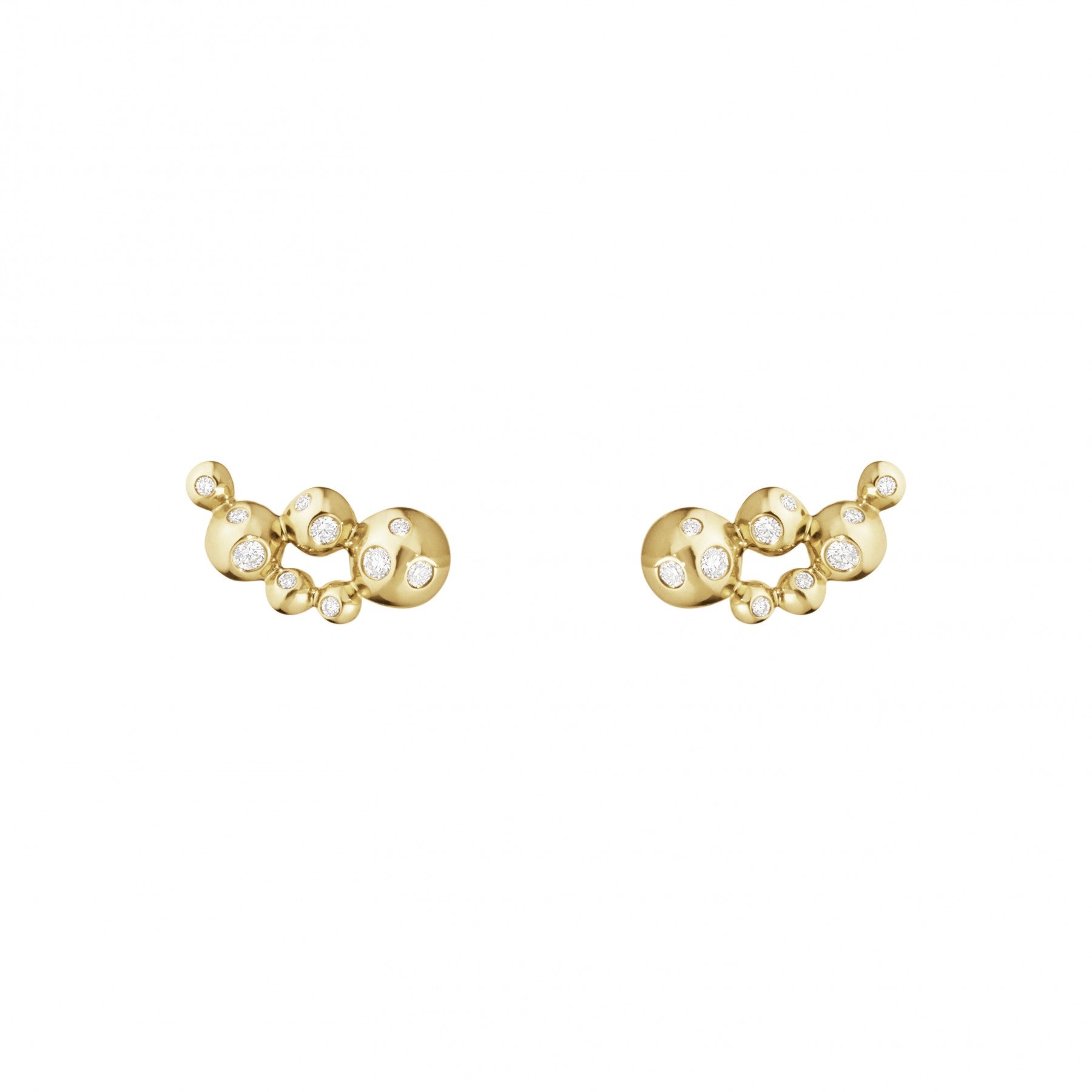18 kt. Moonlight Grapes Earcuff 0,14 ct.