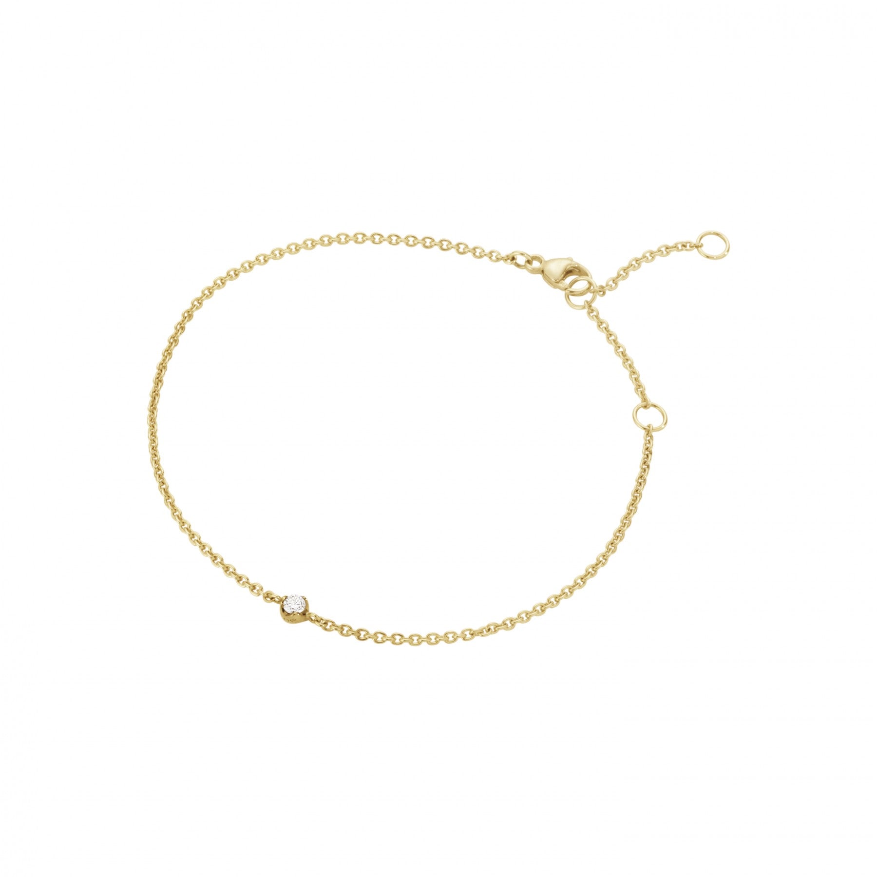 18 kt. Signature armbånd m/0,05 ct.