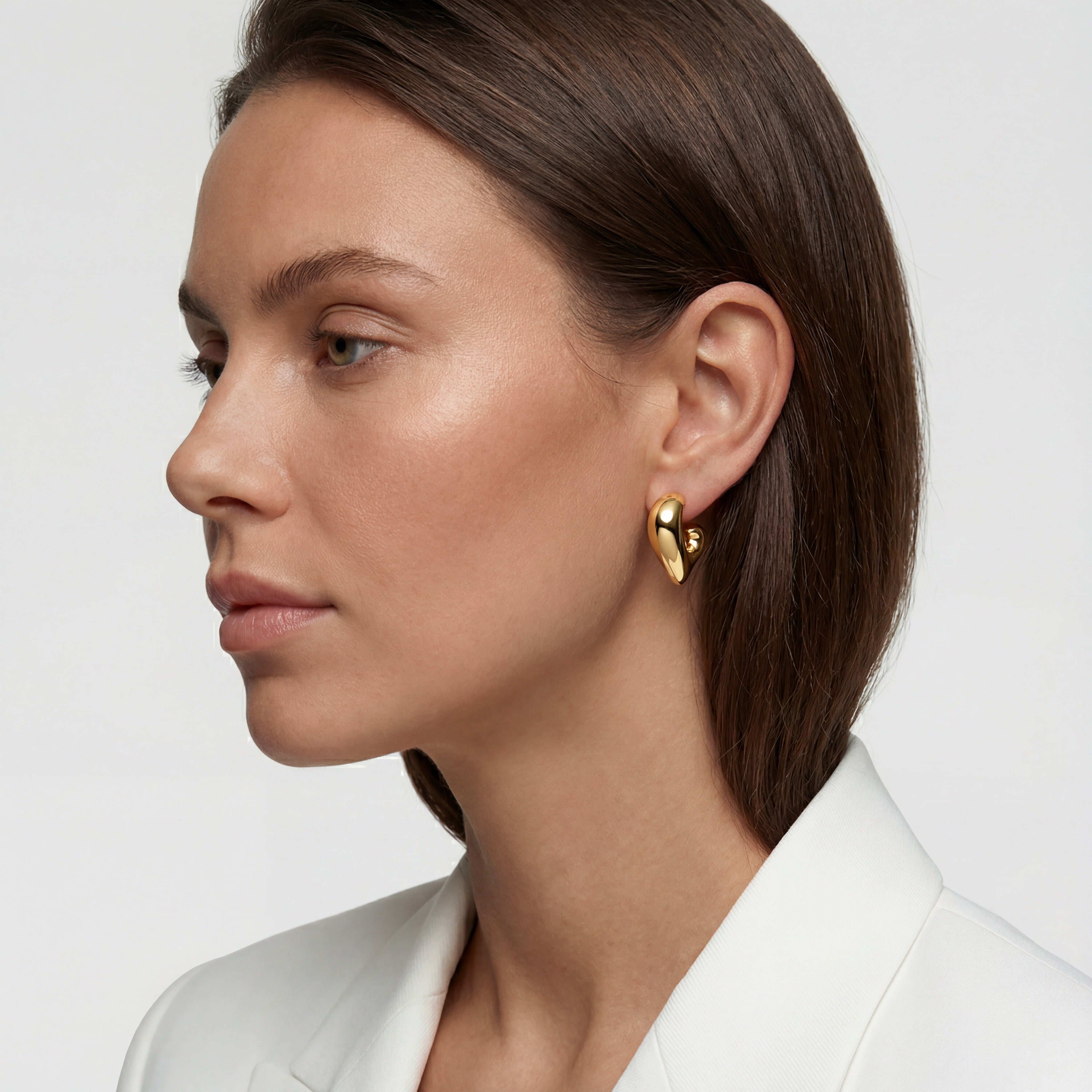 Lauria forgyldt ørestikker