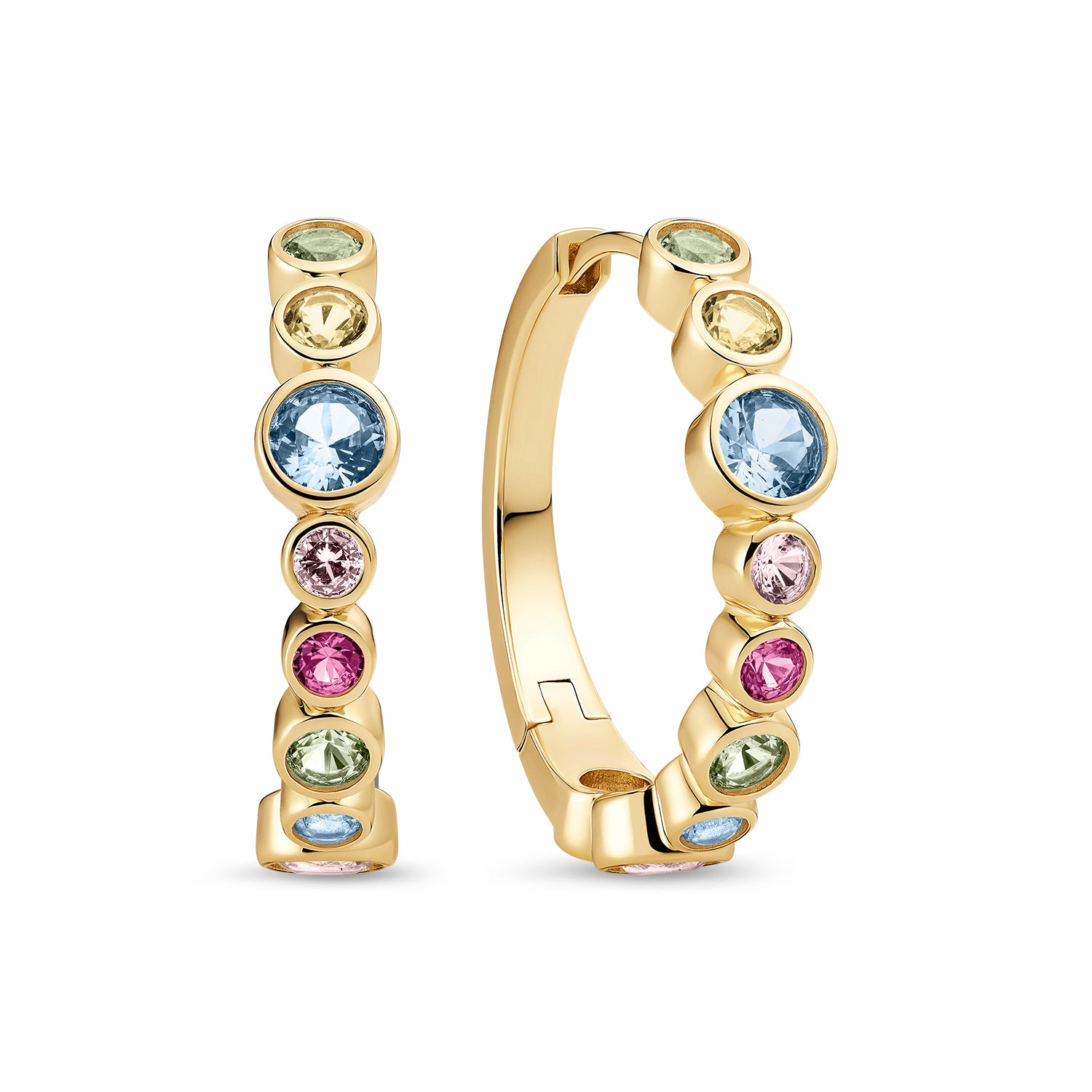 Sardinien Creolo forgyldt øreringe