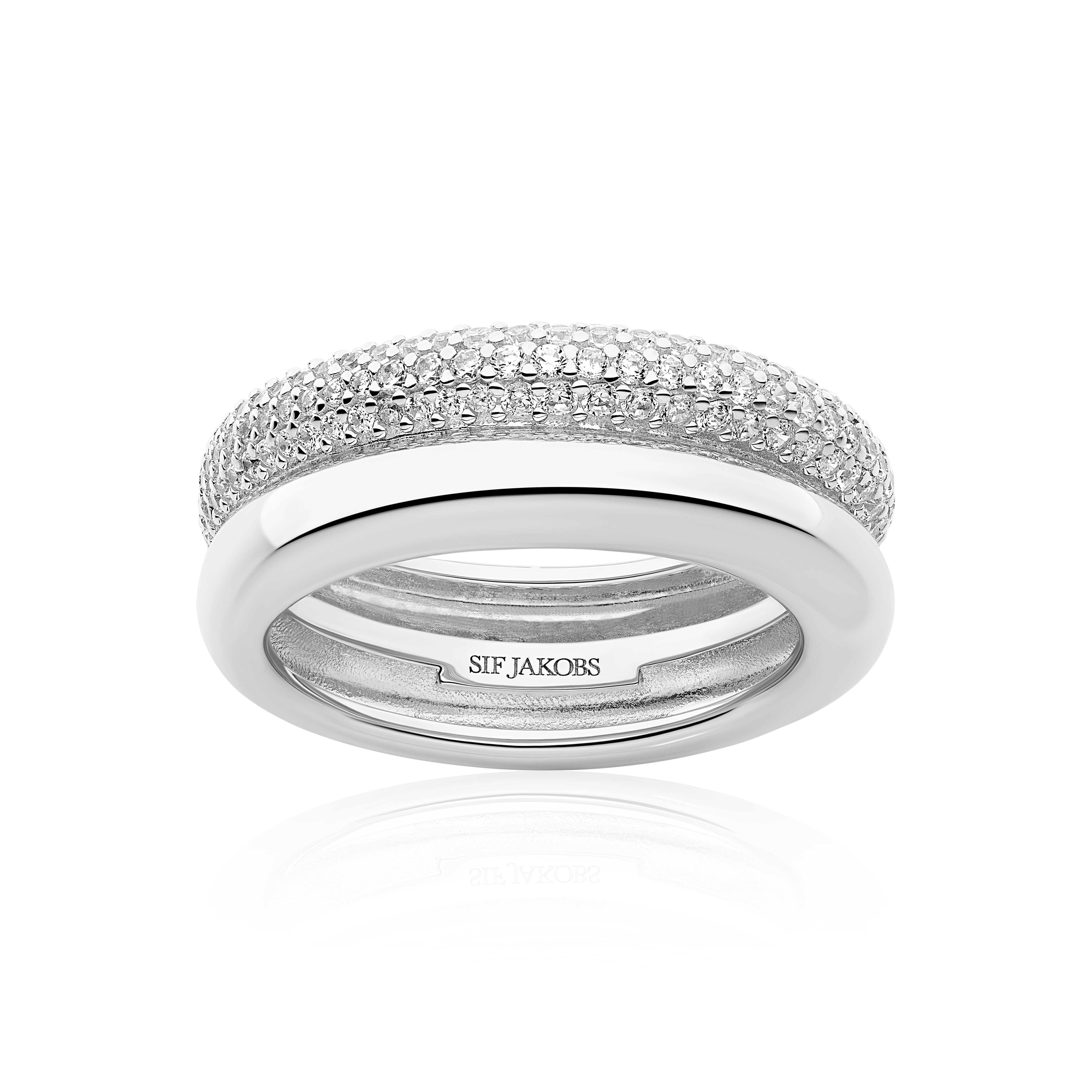 Carrara sølv ring