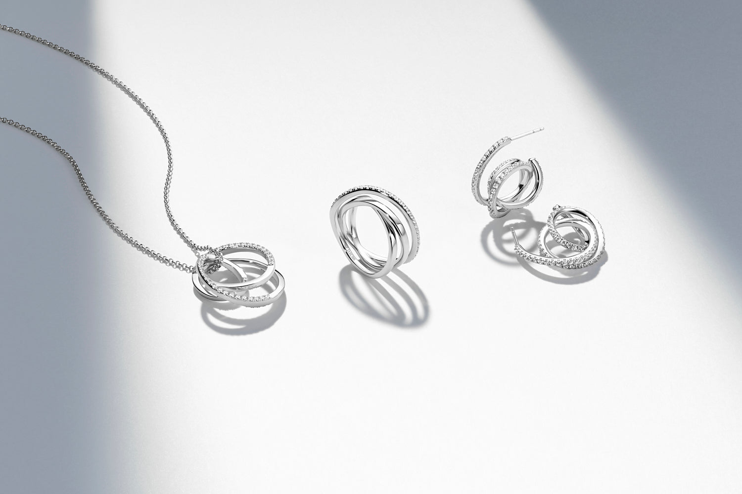 Spirale ring sølv