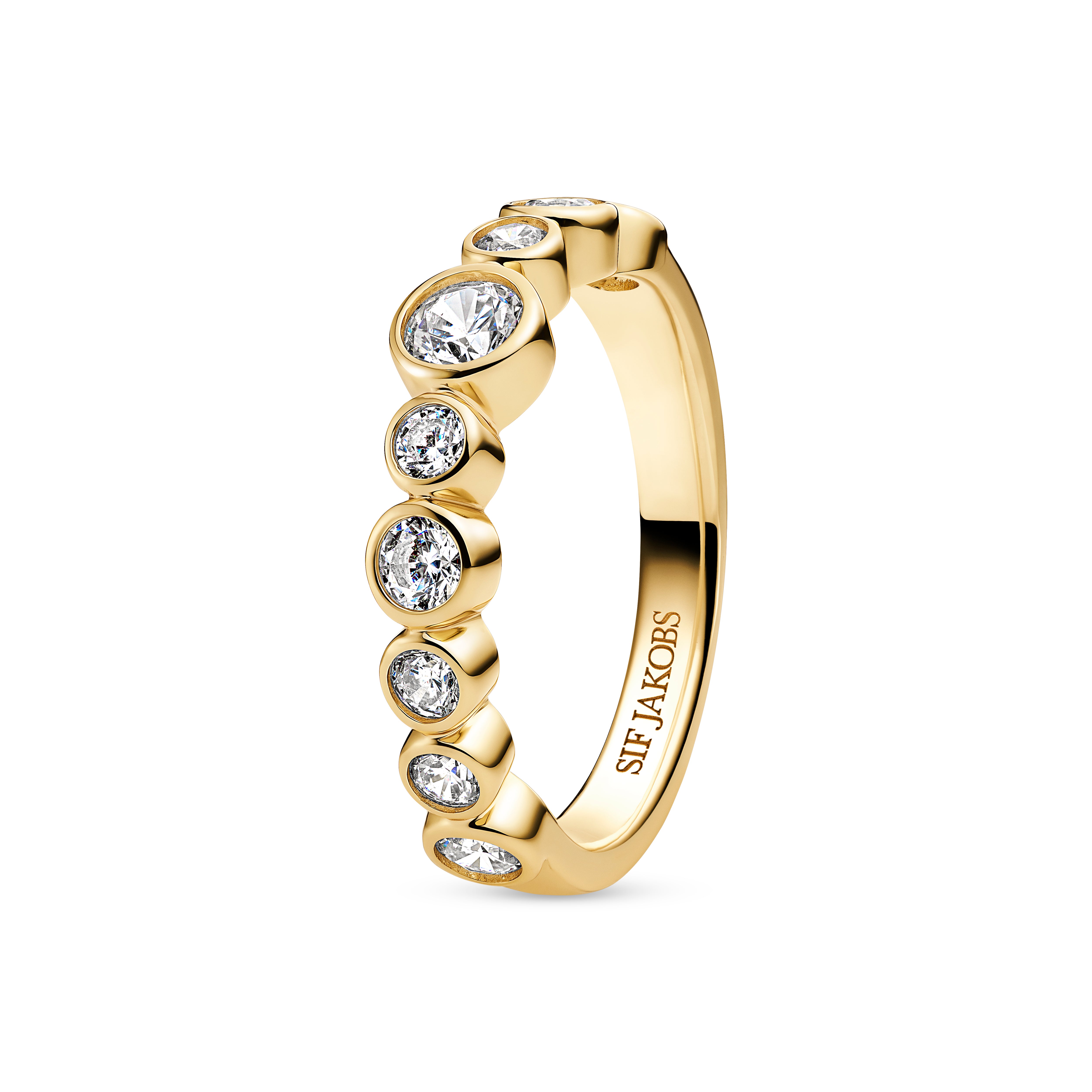 Sardinien ring forgyldt sølv