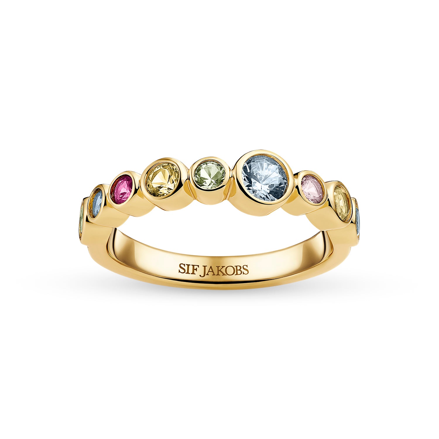 Sardinien ring forgyldt sølv