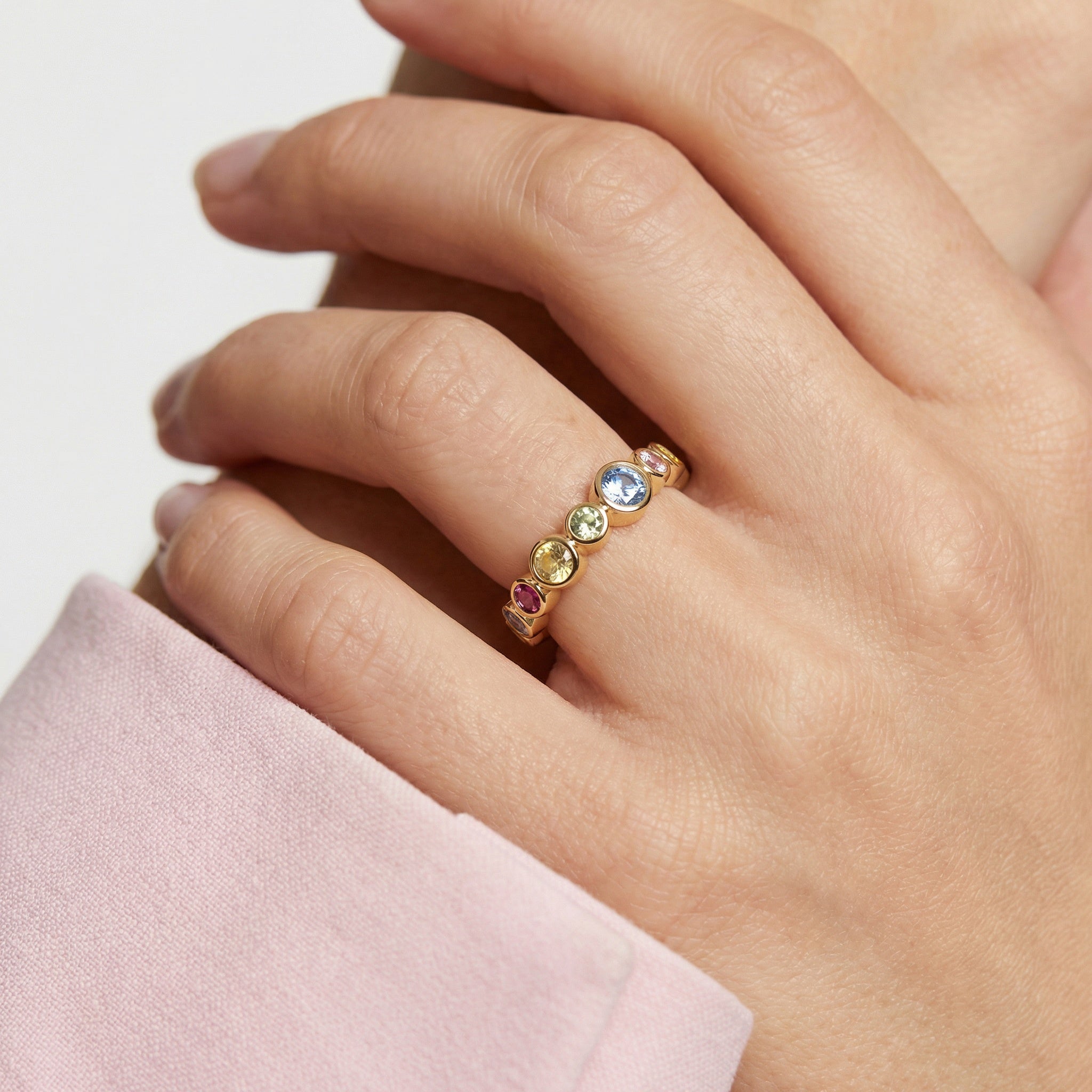 Sardinien ring forgyldt sølv