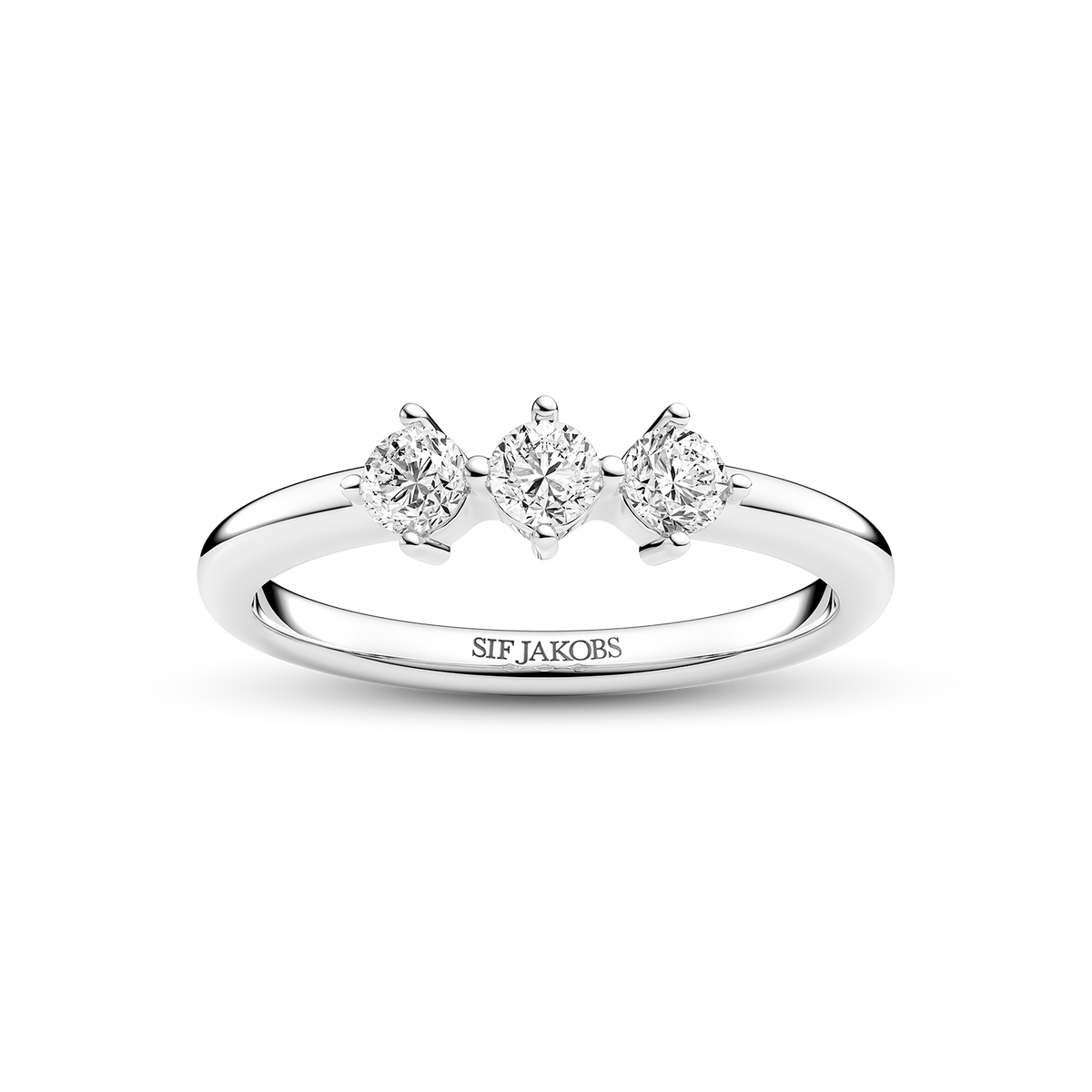 Princess sølv ring