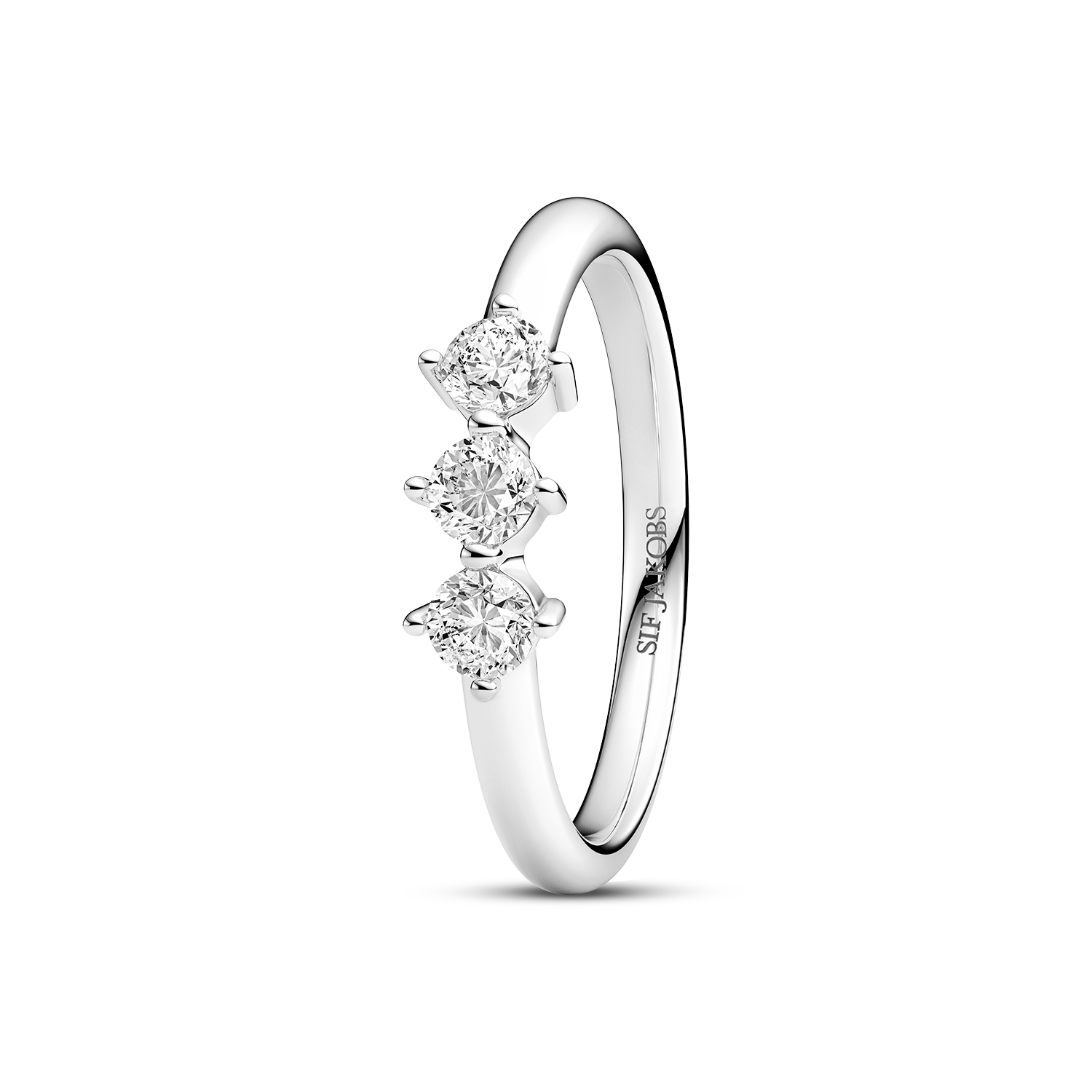 Princess sølv ring
