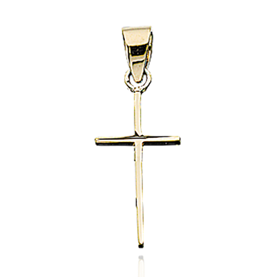 Kors 16 x 8 mm. 8 kt.
