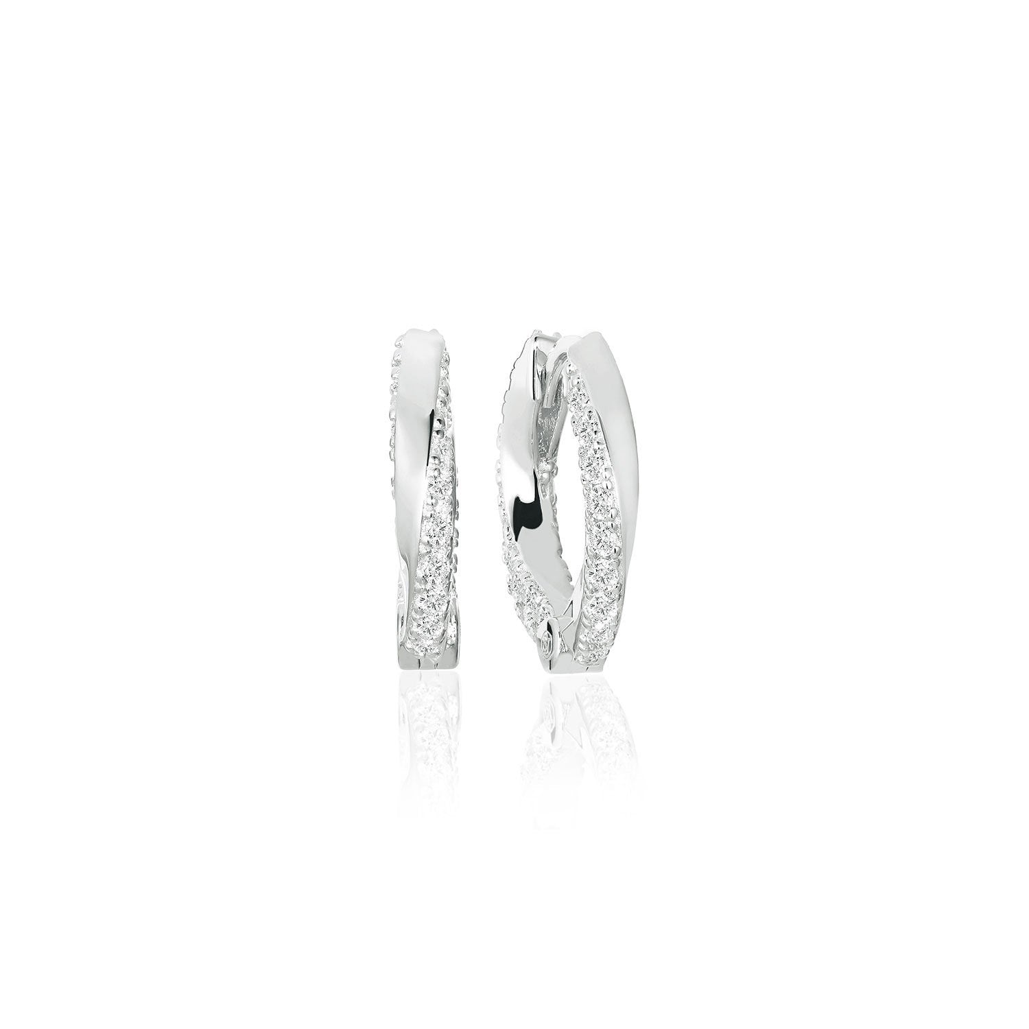 FERRARA MEDIO EARRINGS SØLV***
