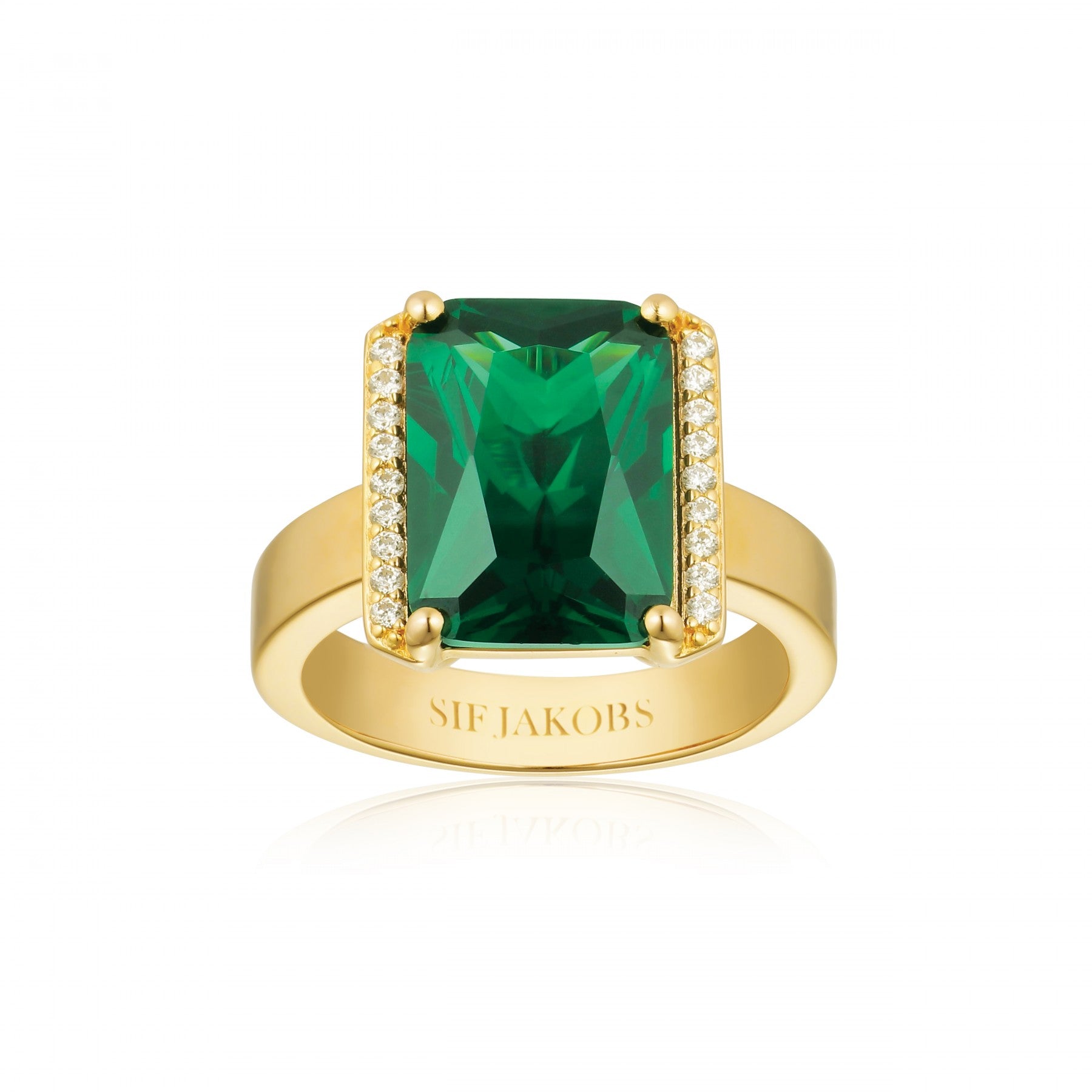 Sølvforgyldt ring Roccanova Altro Grande