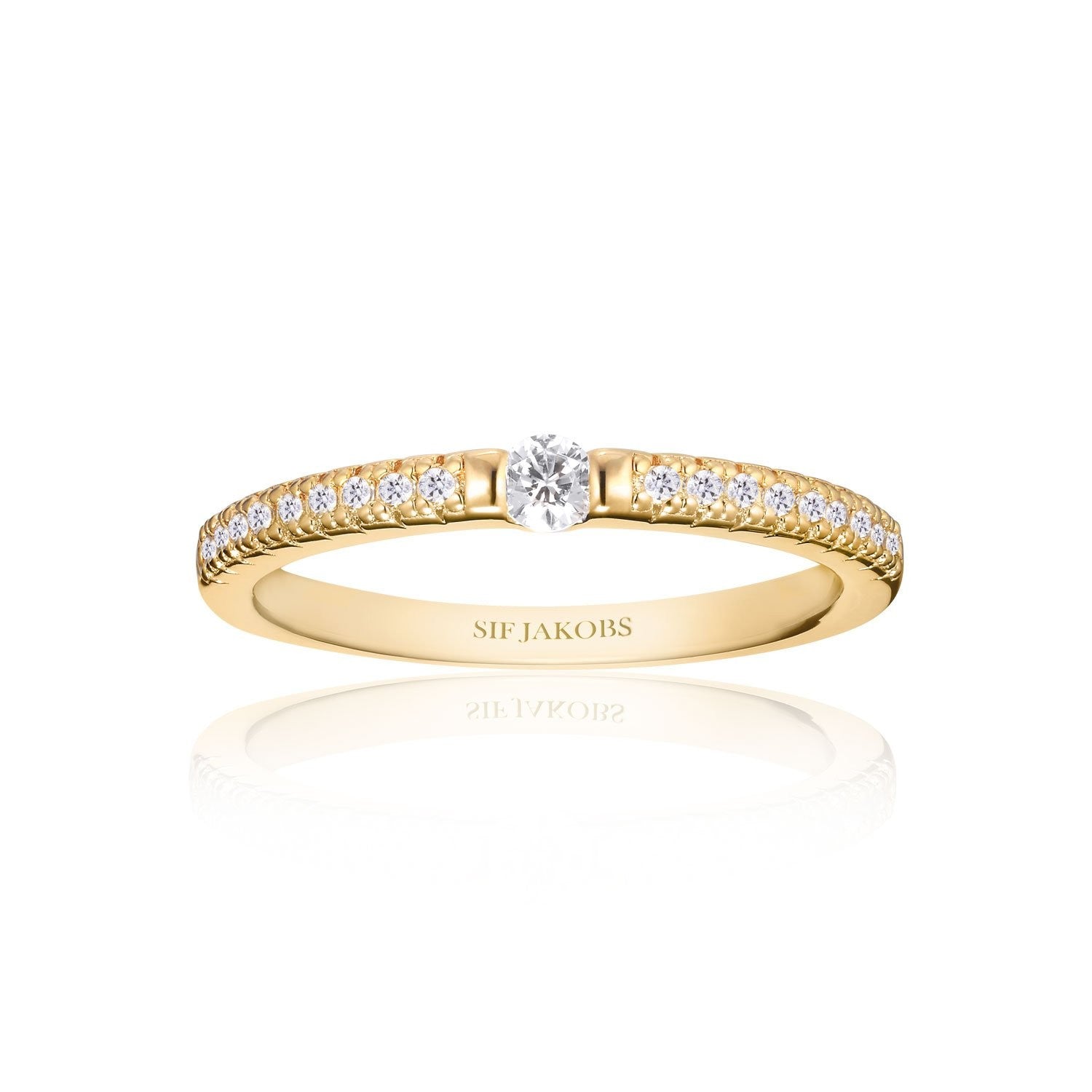 Ellera Uno forgyldt ring