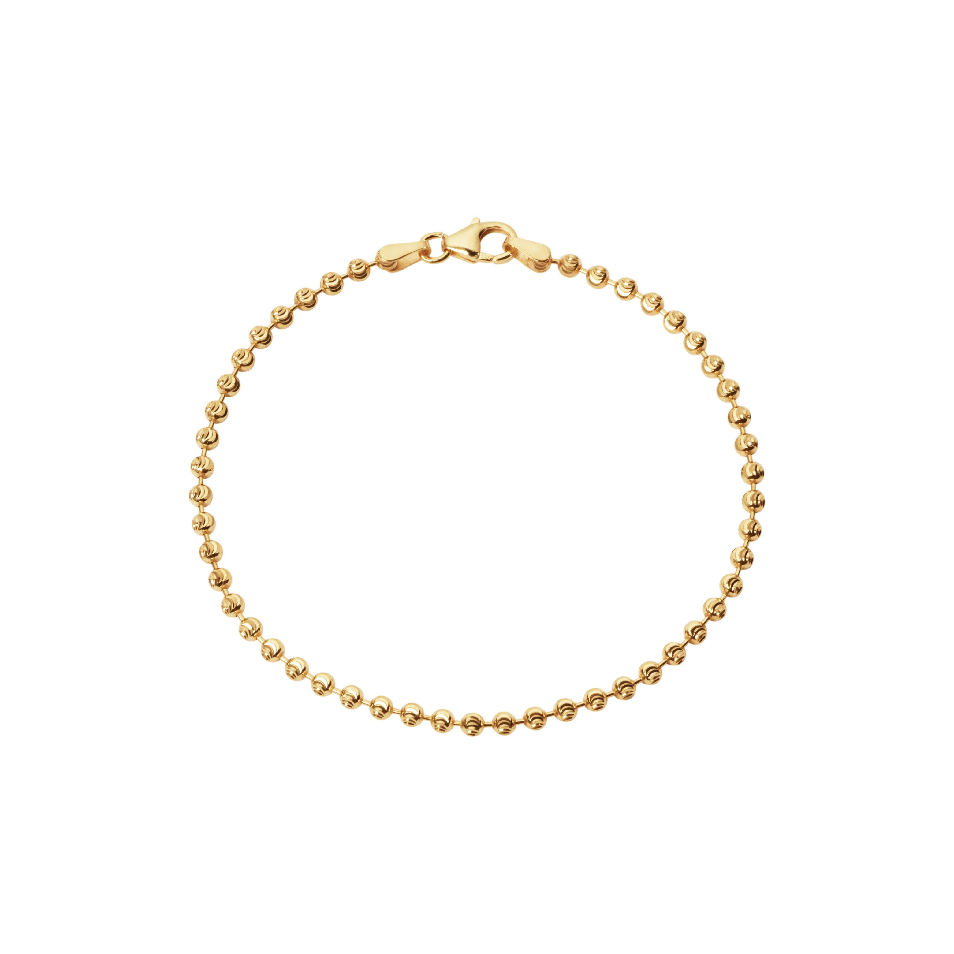 Textured Dots forgyldt armbånd