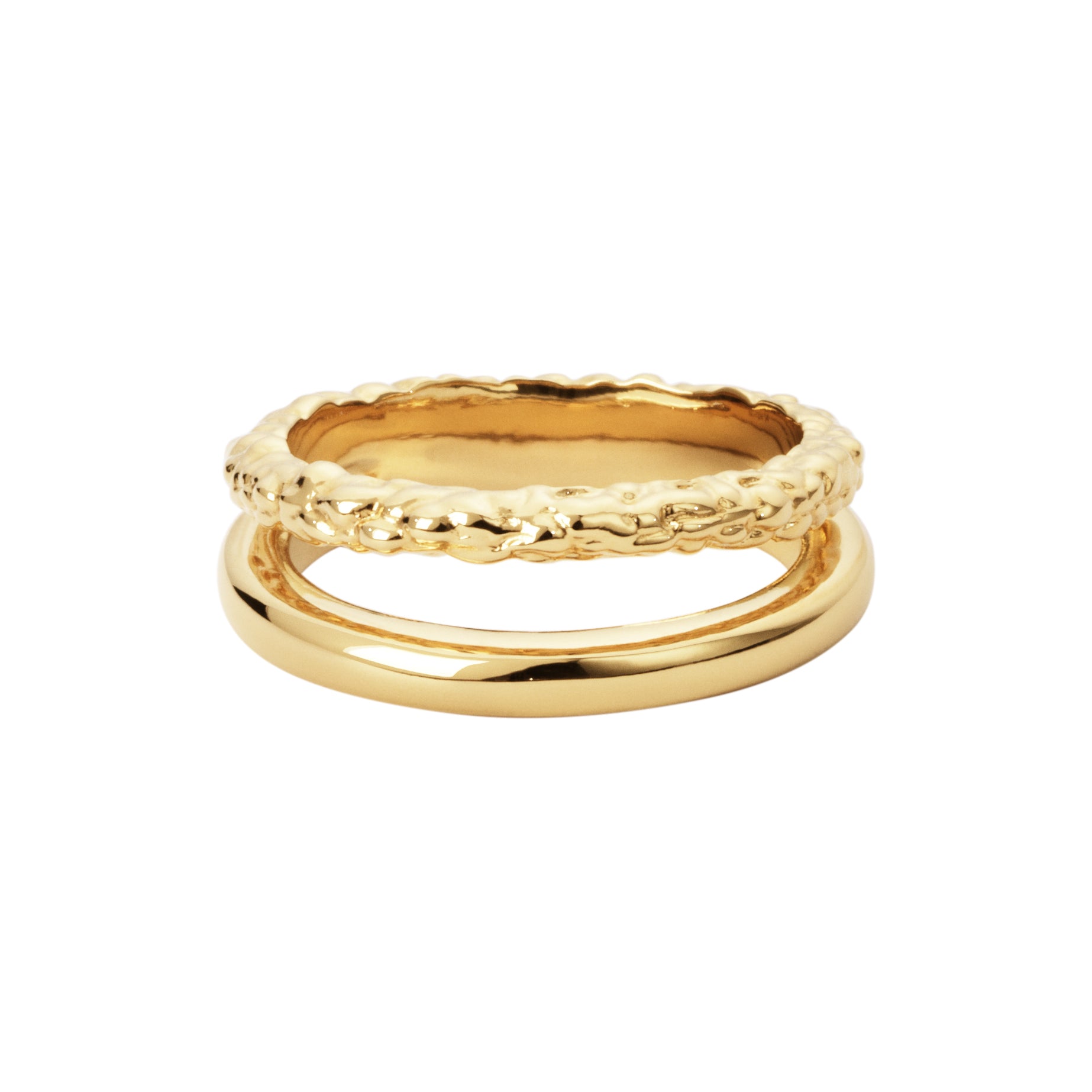 Twin Essentia forgyldt ring