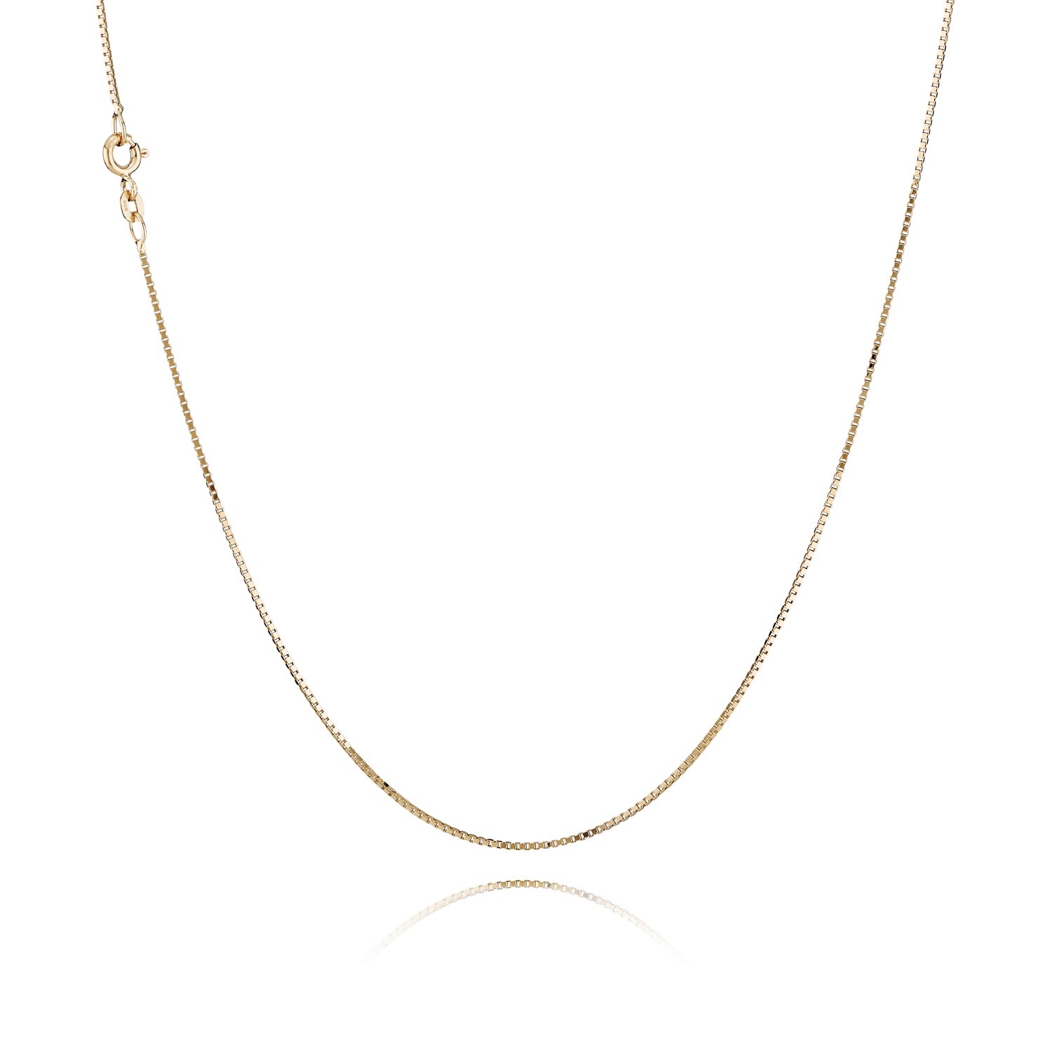 8 kt. venezia halskæde tråd 1,3