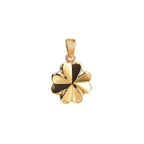 8 kt. charms kløver