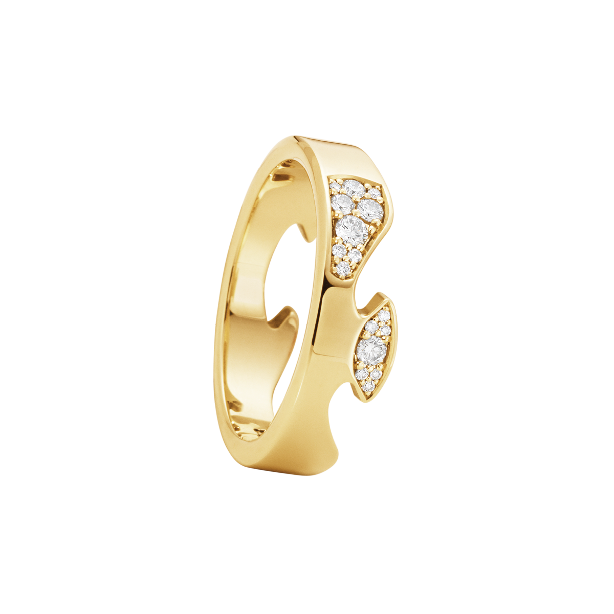 Fusion Cloud endering 1648AA YG 0.14 Ct.