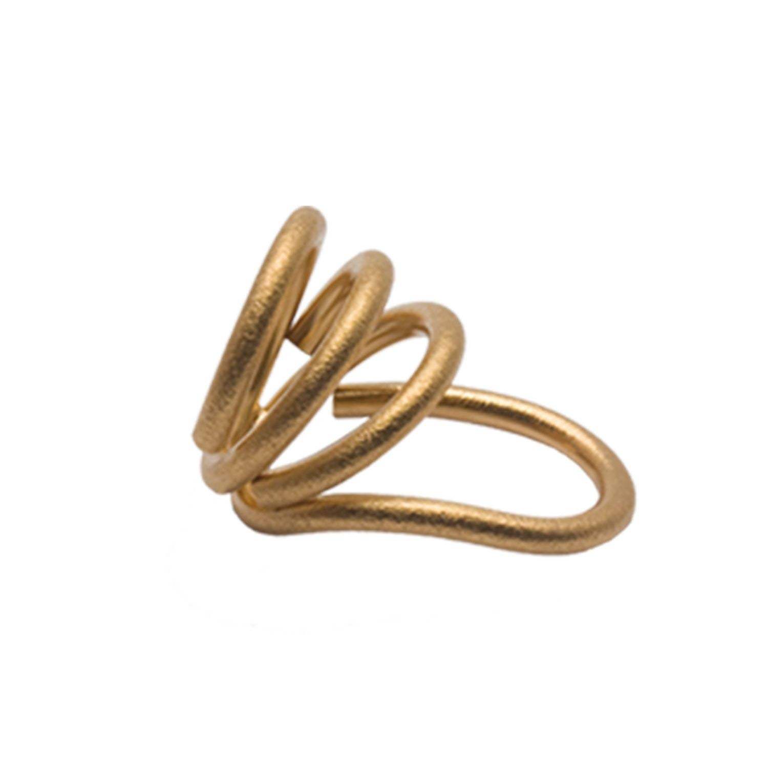 Ring Friday - sølv forgyldt**