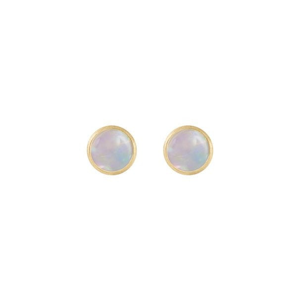 18 kt. ørestikker Lotus 0 opal D: 7mm