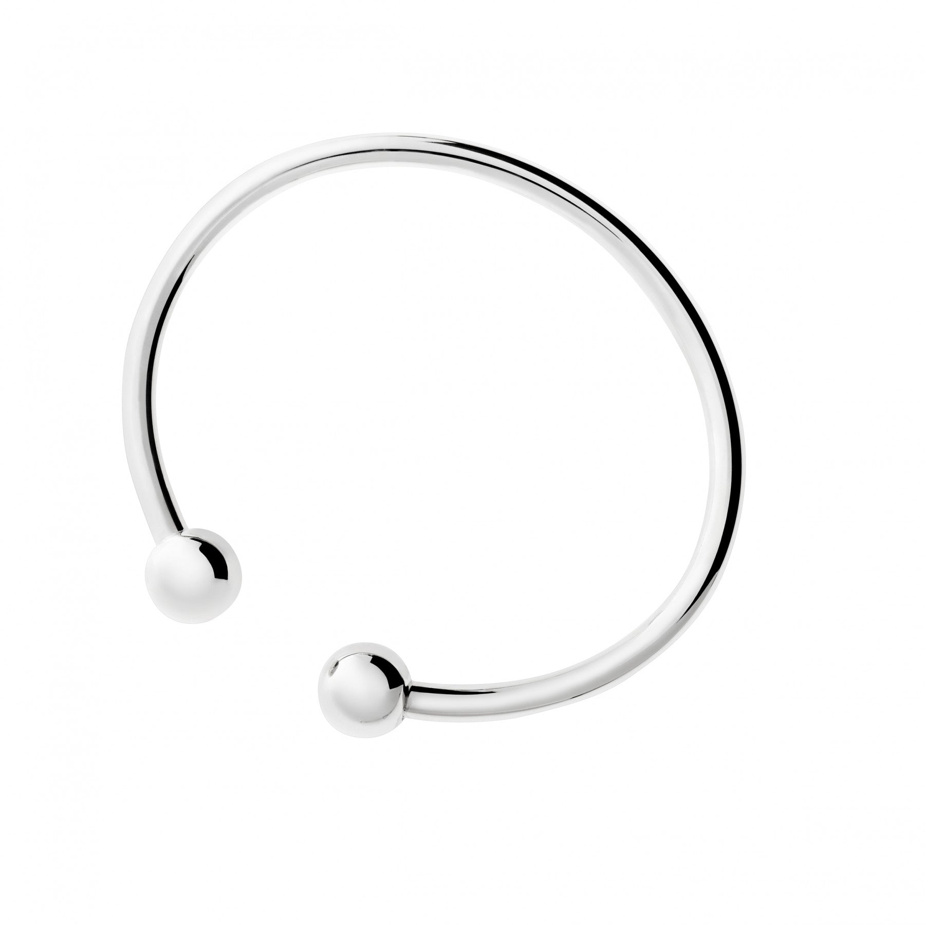 Sølv Armring m/kugle