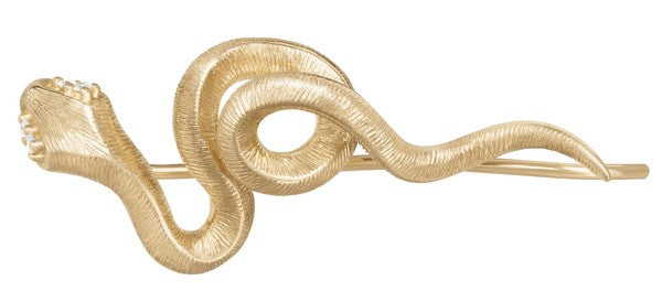 Ørestik Snake 18 kt. 0,01ct 4brill. TW.VS.