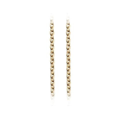 Collier design CL anker 40 - 18 karat rødguld