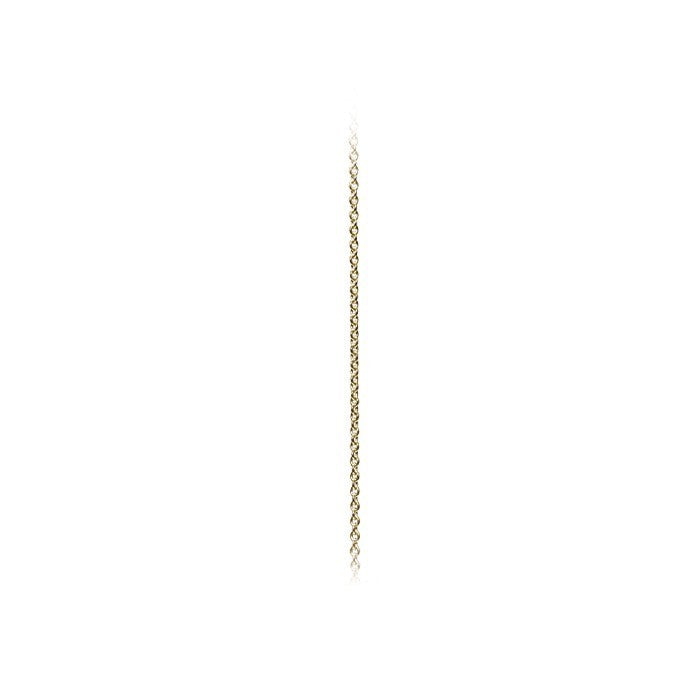 Collier anker 30, 18 karat rødguld længde 80 cm og