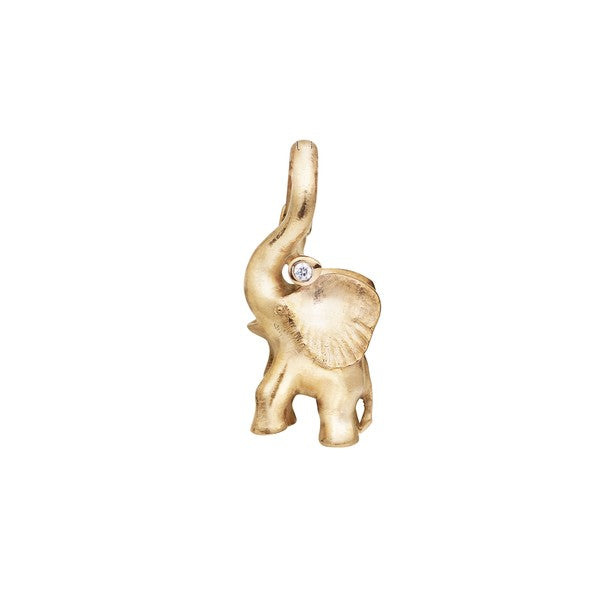 Charm Elefant Sweet Drops i 18 karat rødguld
