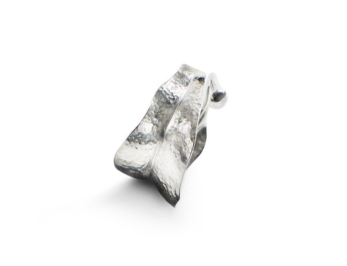 Ring mellem Leaves i Sterling sølv - poleret