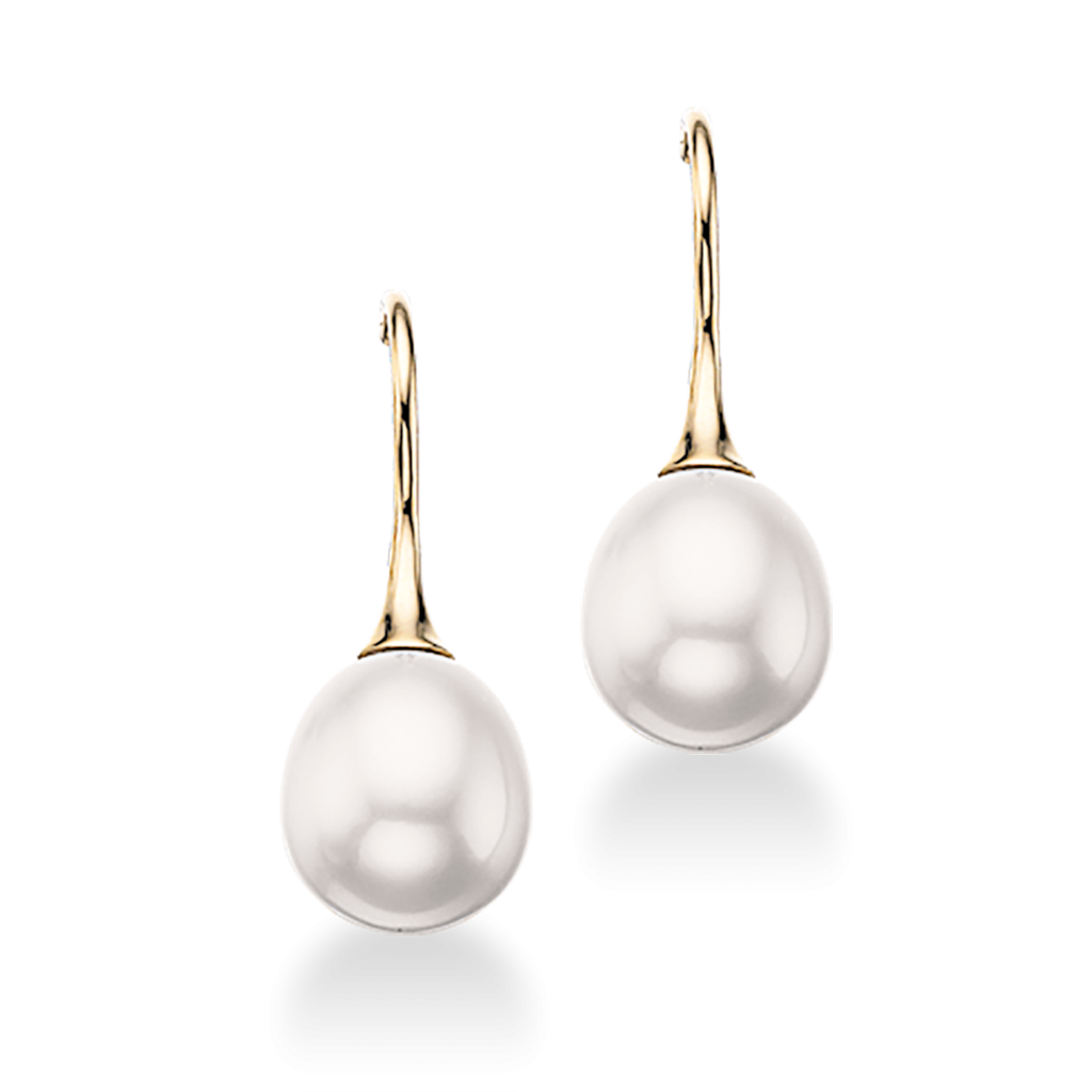 Ørehænger fkp. 7,5-8mm 8 kt**