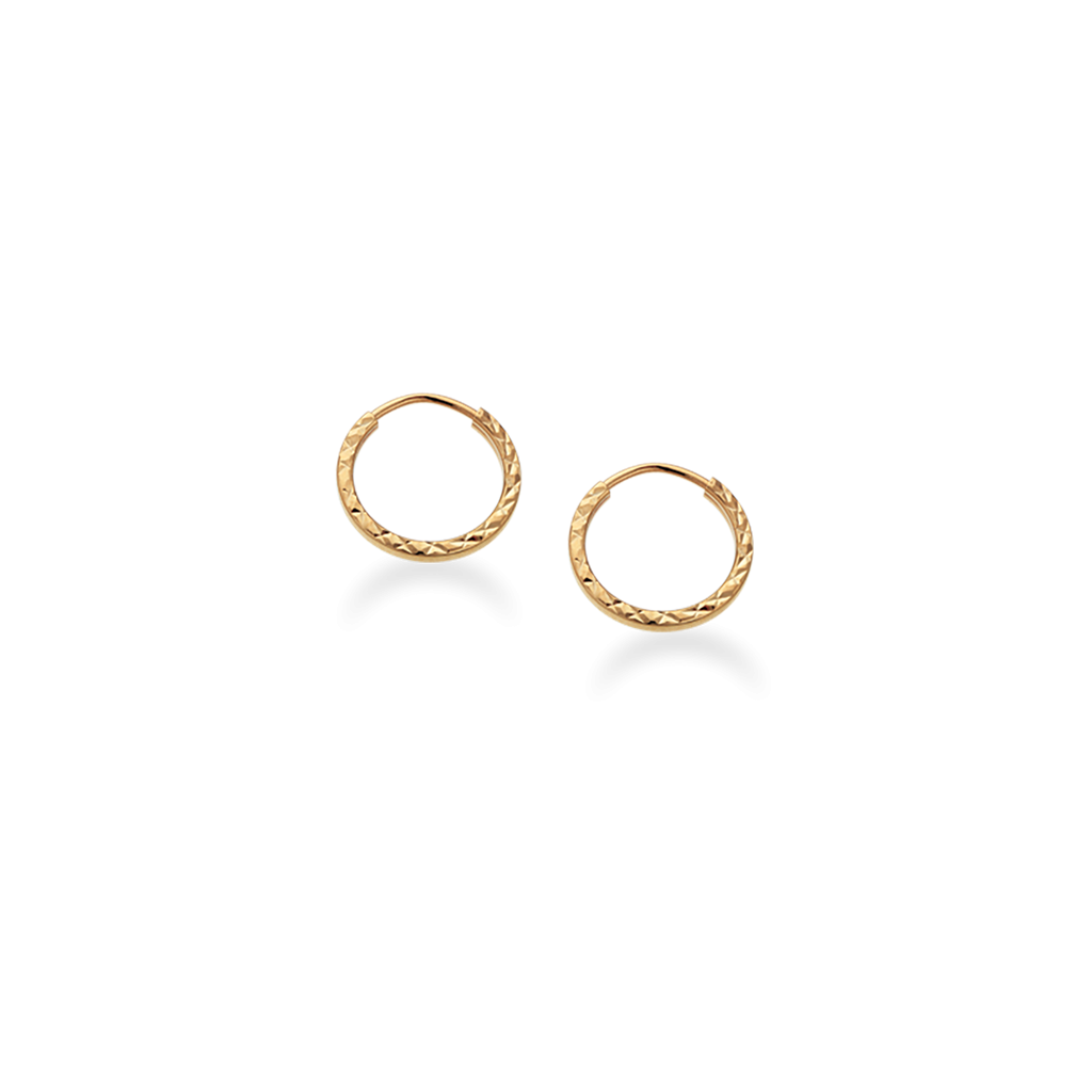 8 kt. Creol facet 13 mm.
