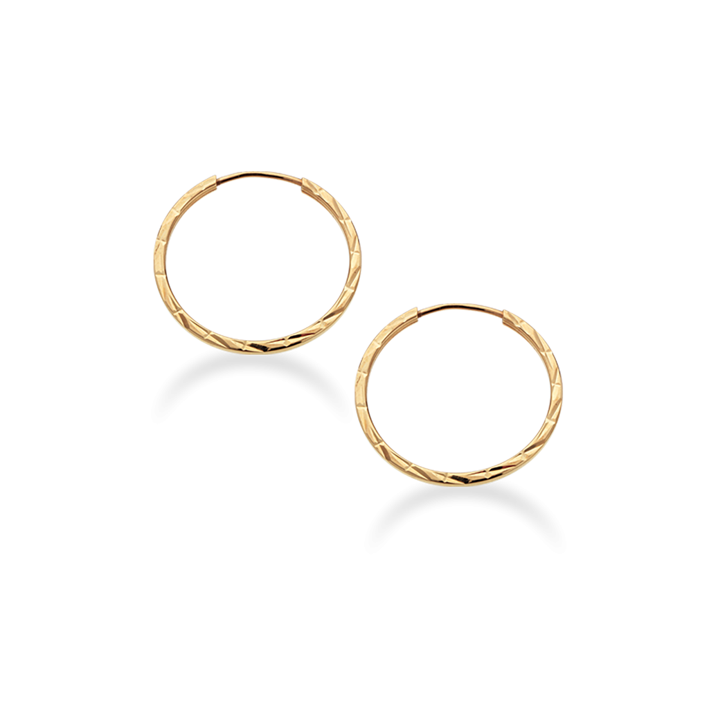 8 kt. Creol facet 8 kt.  23 mm.